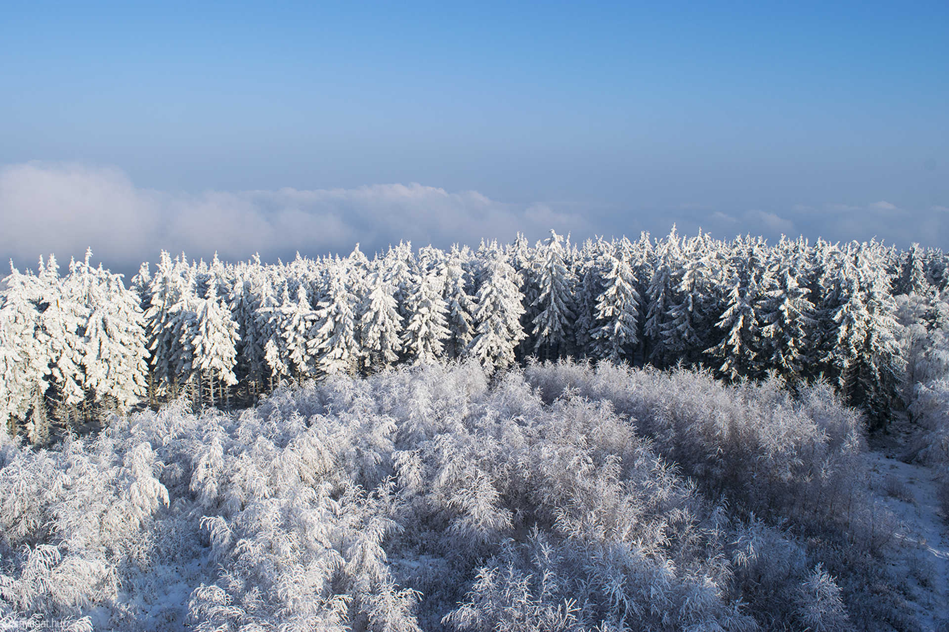 Az Írottkő és környéke 2017 február 13-án