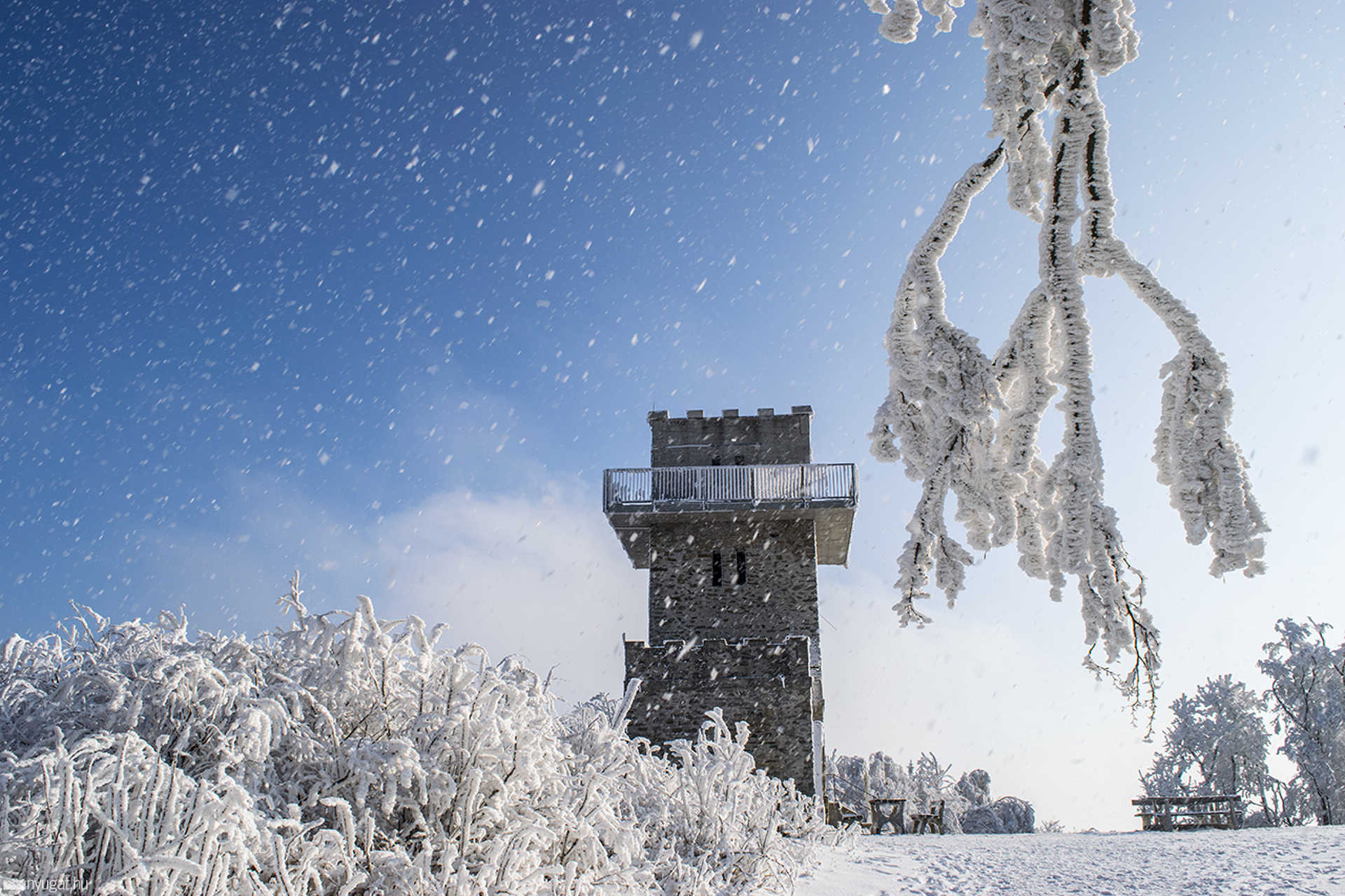 Az Írottkő és környéke 2017 február 13-án