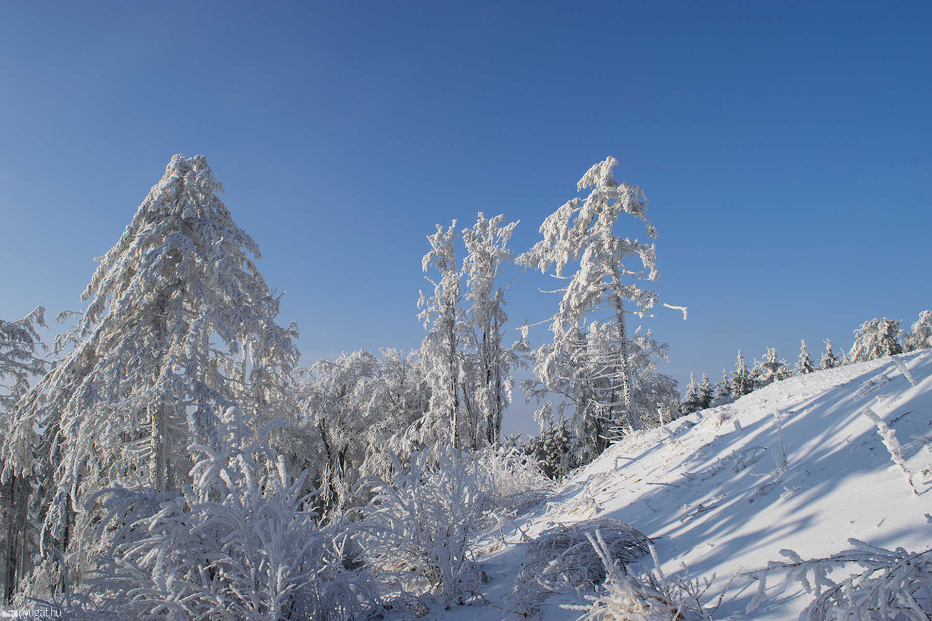Az Írottkő és környéke 2017 február 13-án