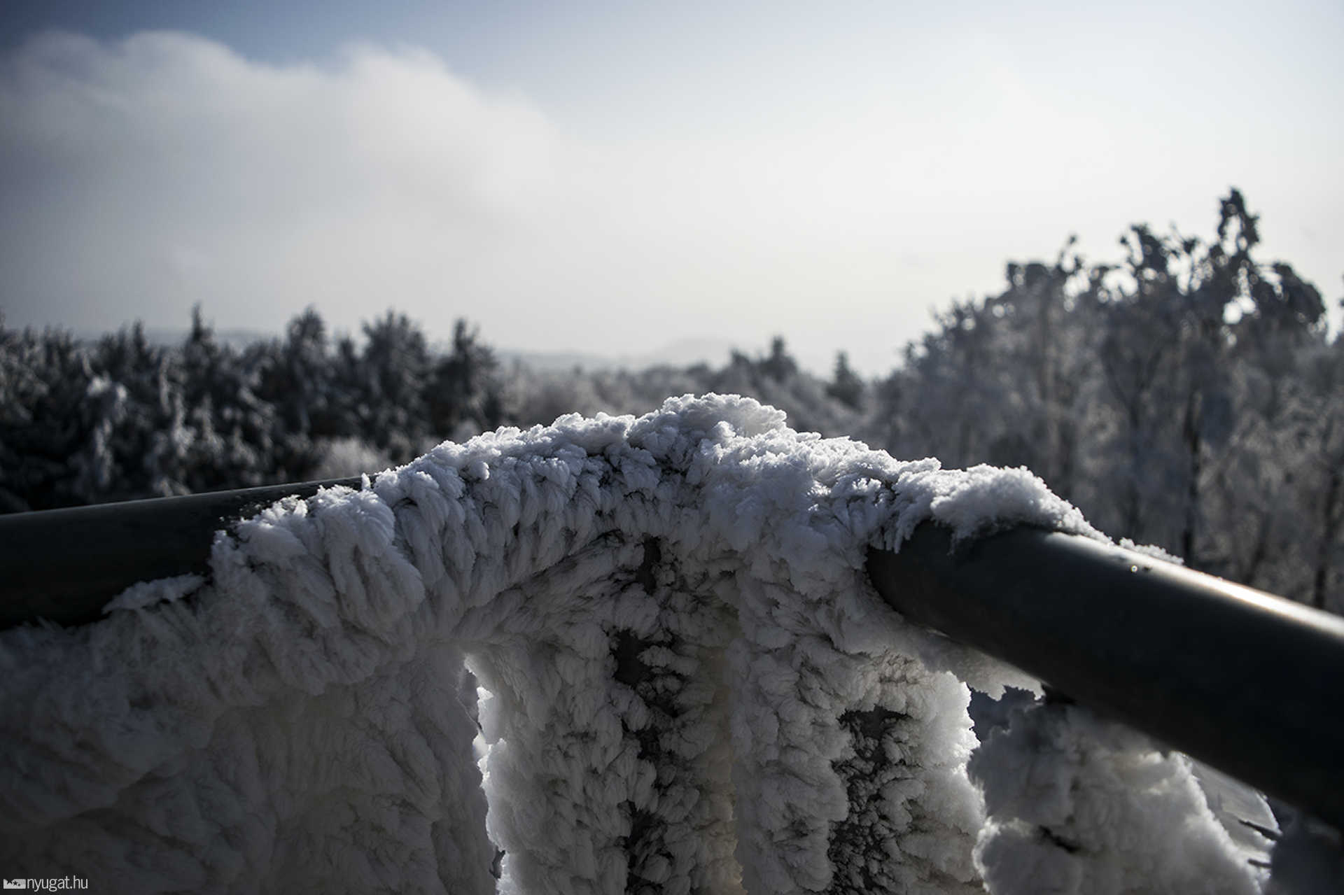 Az Írottkő és környéke 2017 február 13-án
