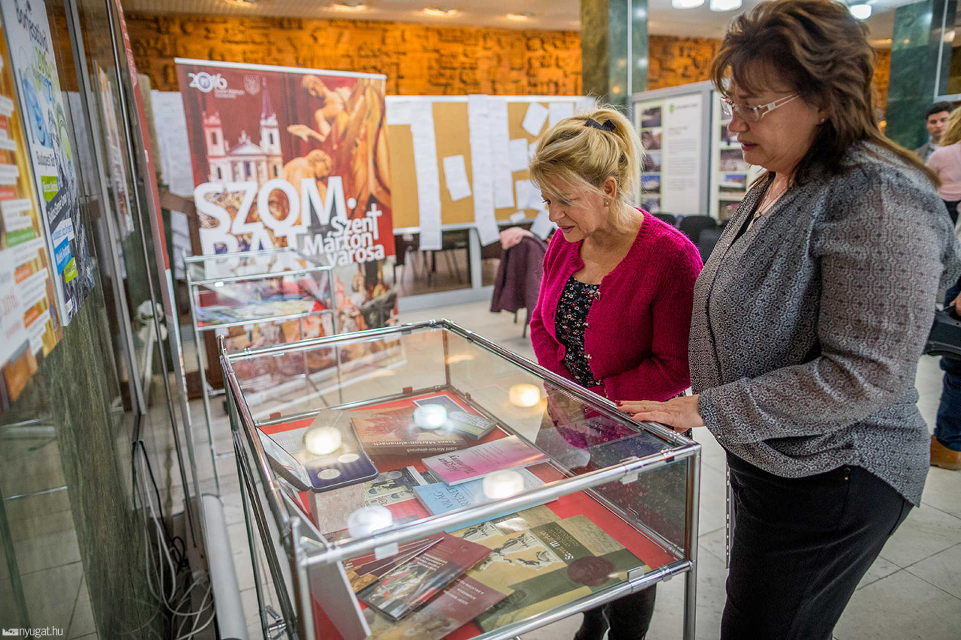 A Szent Márton Emlékévet bemutató kiállítás
