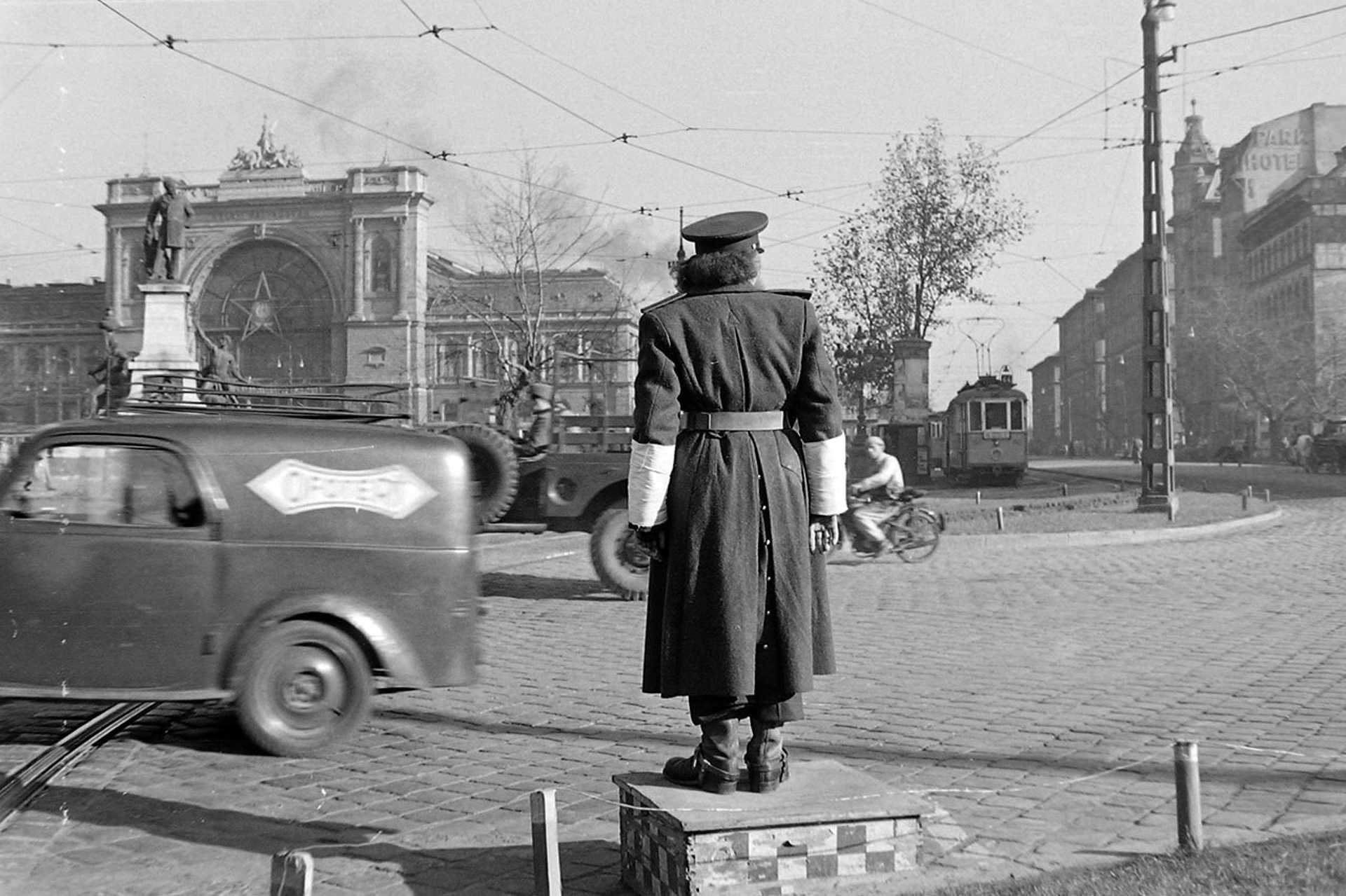 Baross tér, Keleti pályaudvar, 1951.