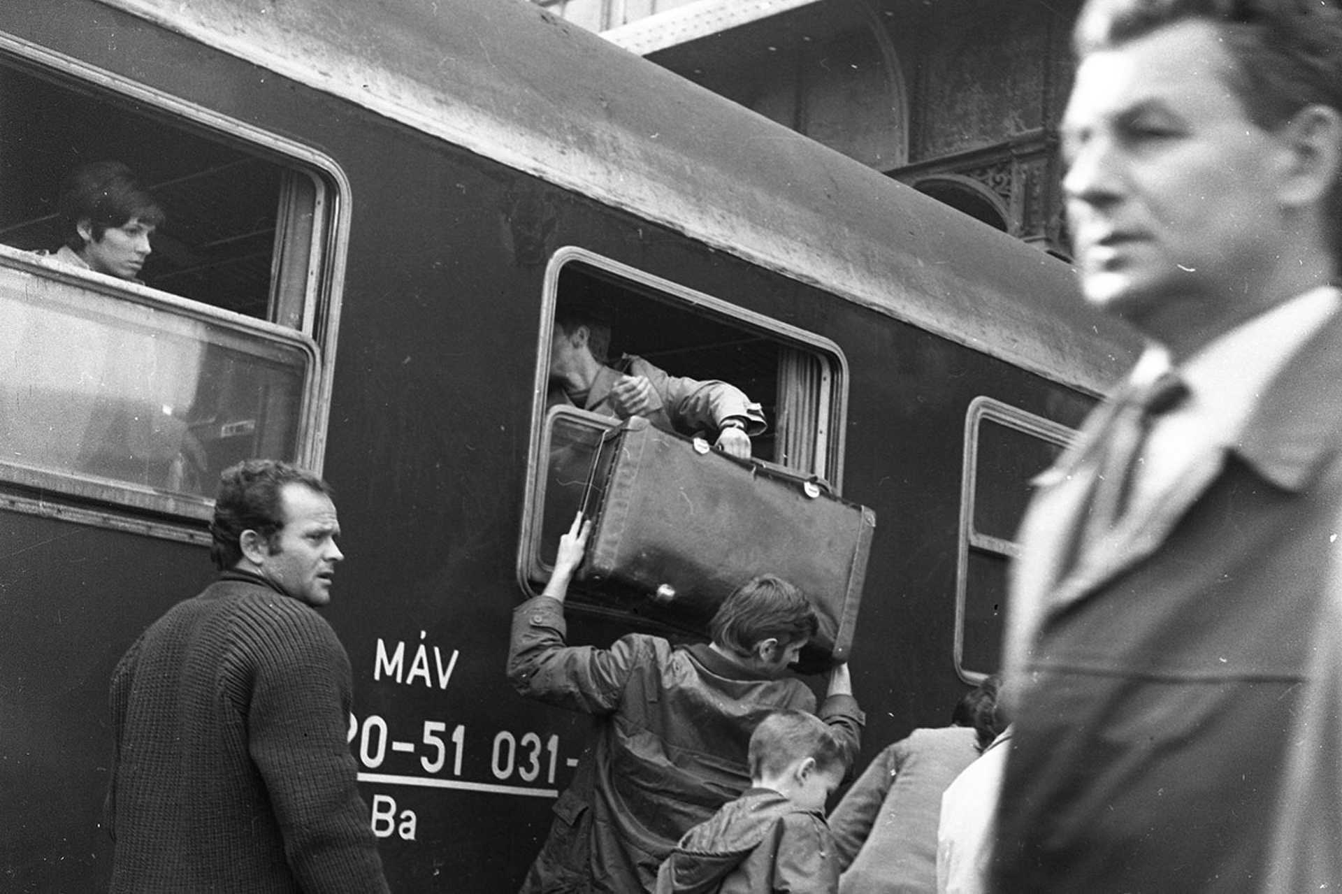 Nyugati pályaudvar, 1970.
