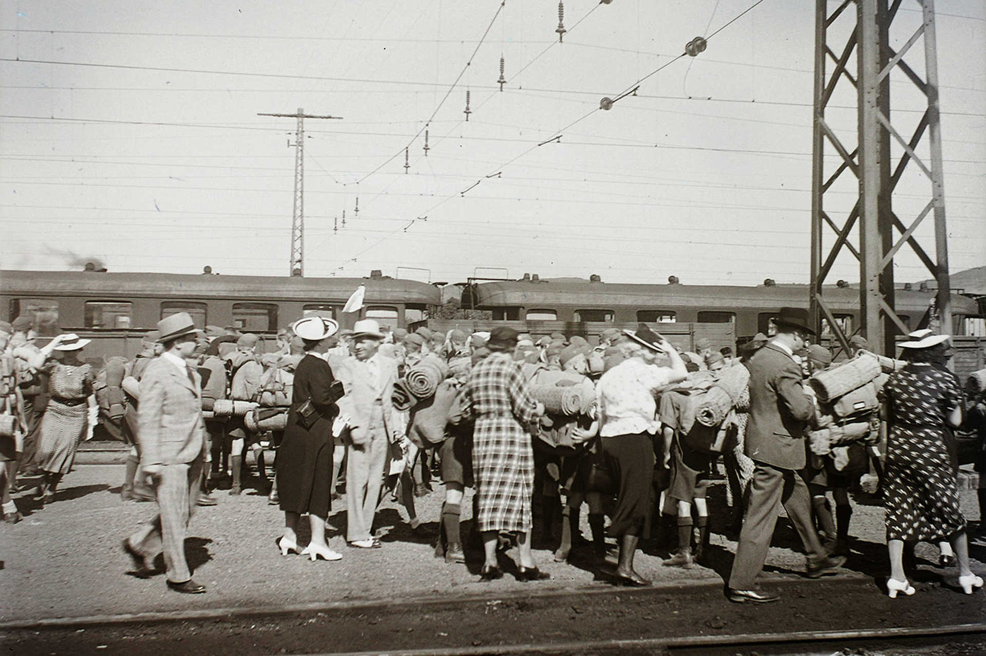 Kelenföldi pályaudvar, 1939.