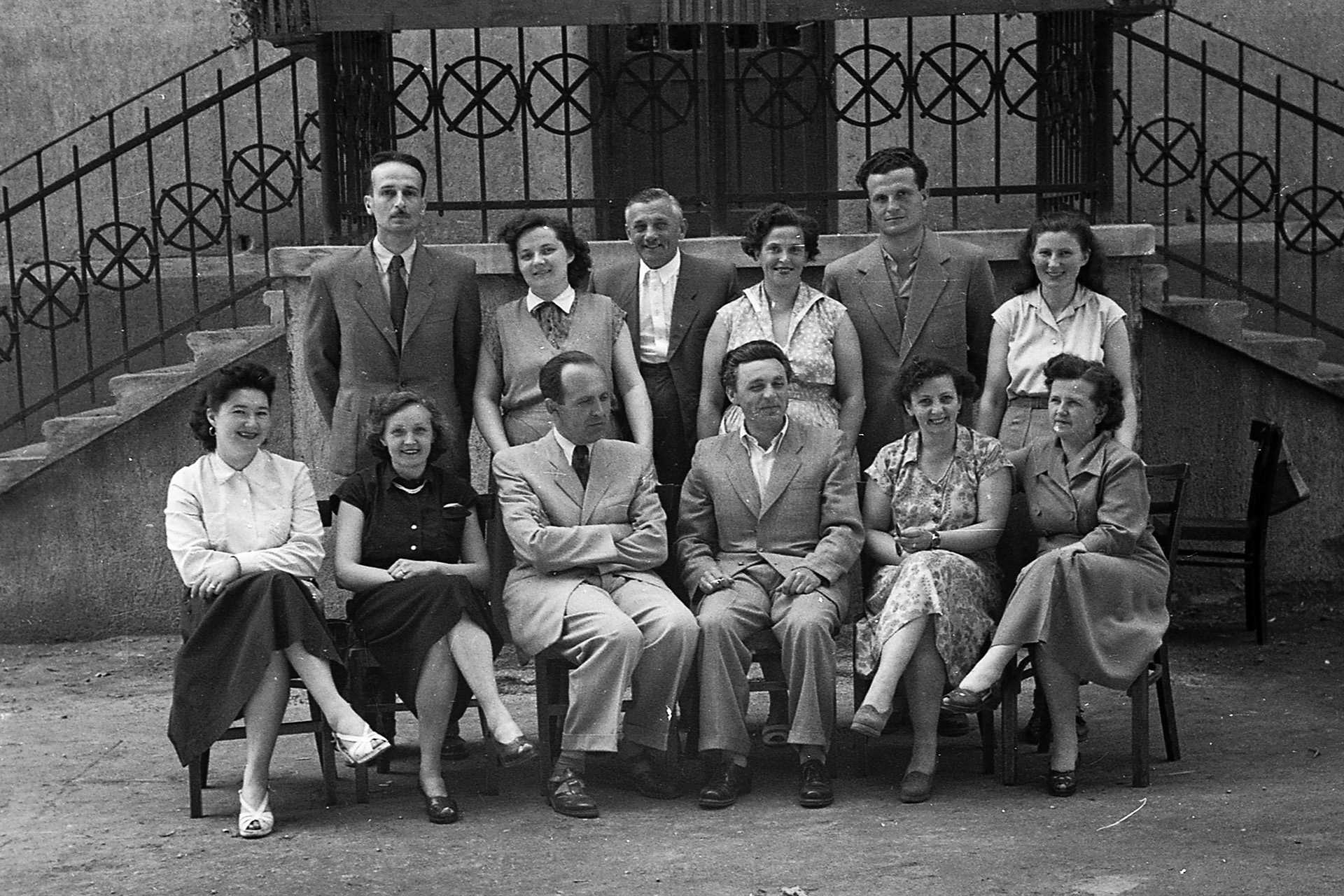 MÁV Nevelőintézet tantestülete 1958-1959-es tanévben (1958)