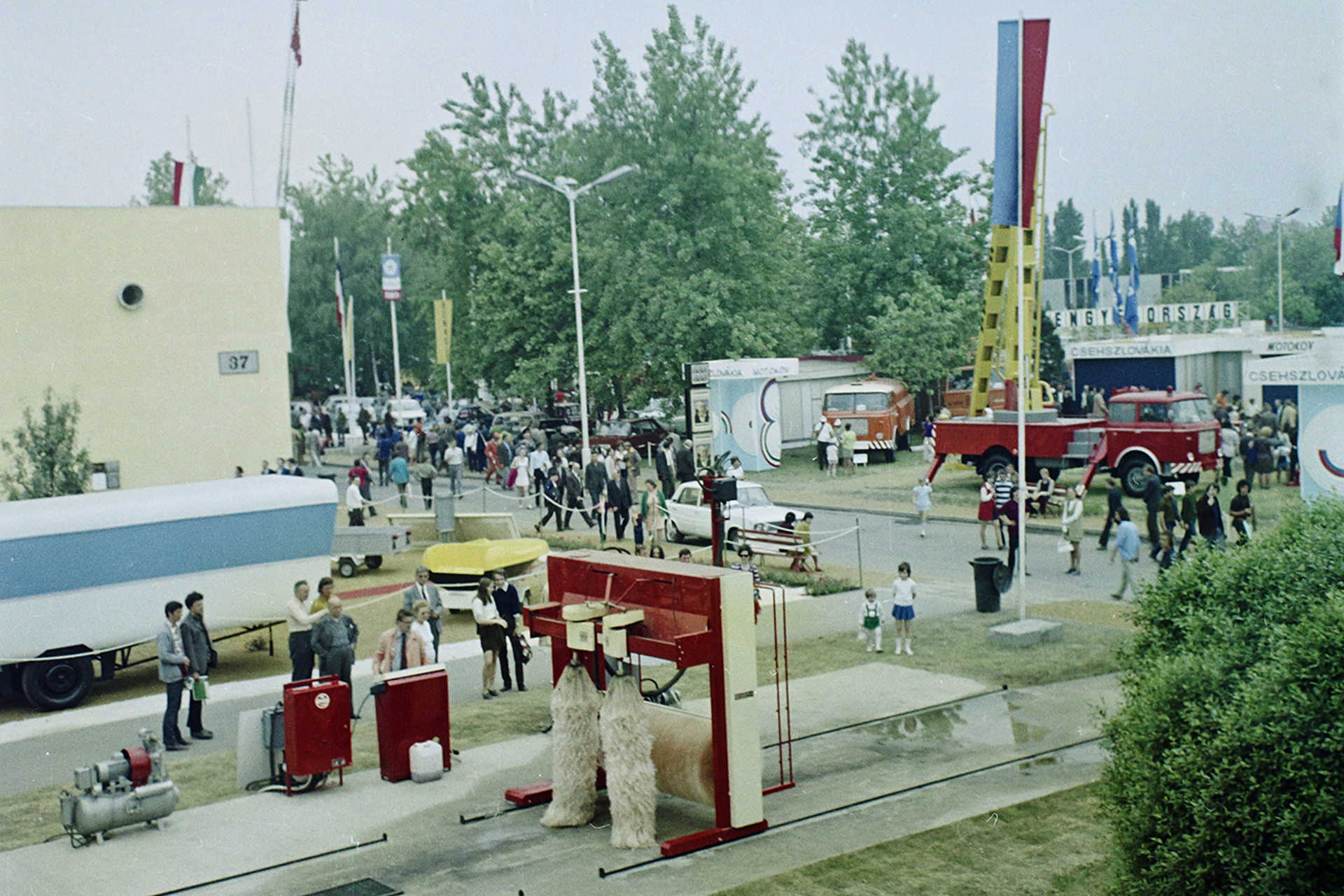 Albertirsai úti vásárterület, 1973.