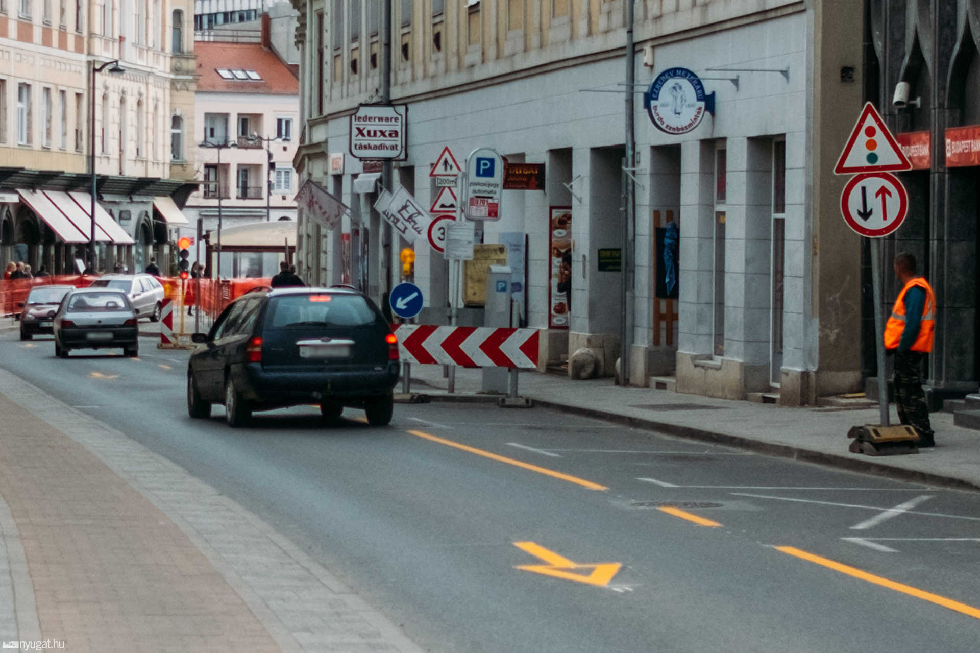 Forgalmi rend változás a Kőszegi utcában