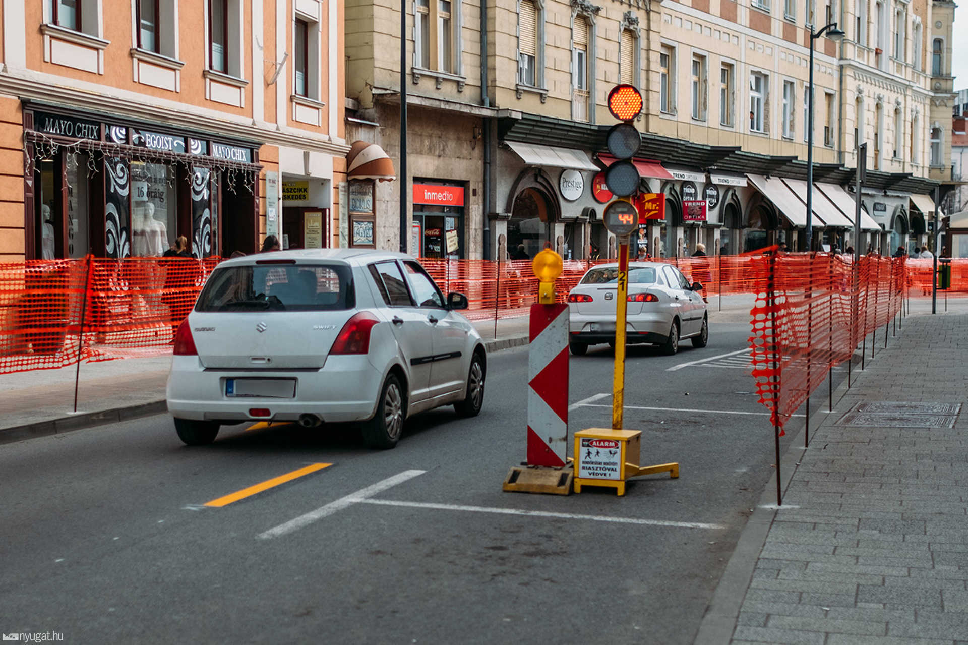Forgalmi rend változás a Kőszegi utcában
