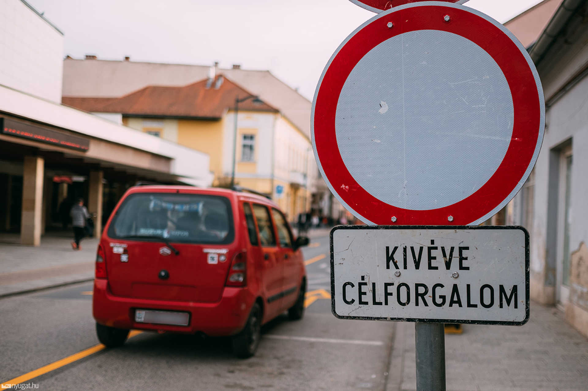 Forgalmi rend változás a Kőszegi utcában