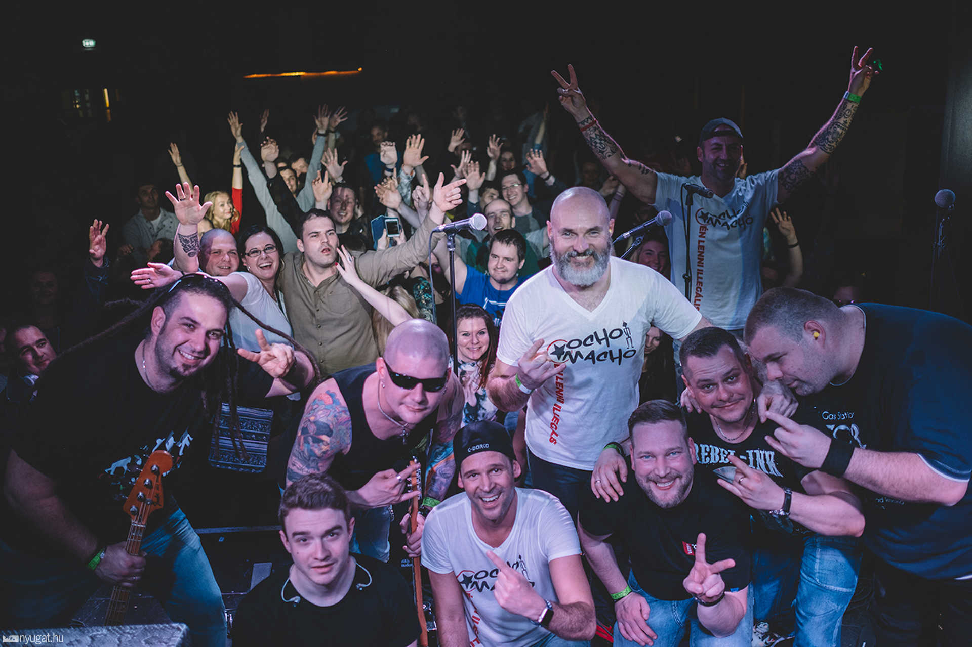 Ocho Macho koncert Londonban