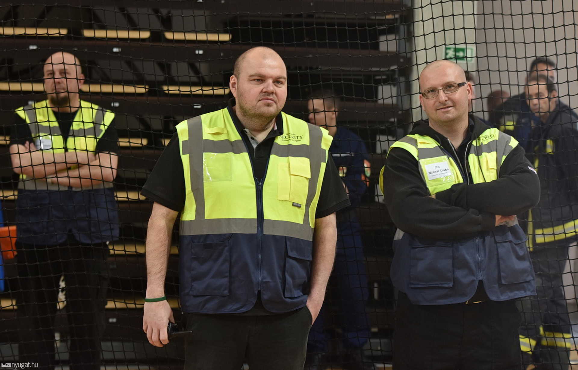 Kiürítési gyakorlat az Arena Savariában