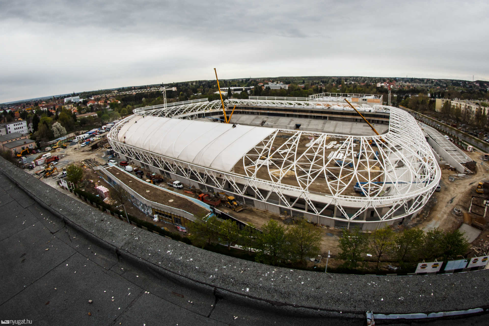 Haladás stadion 2017 április