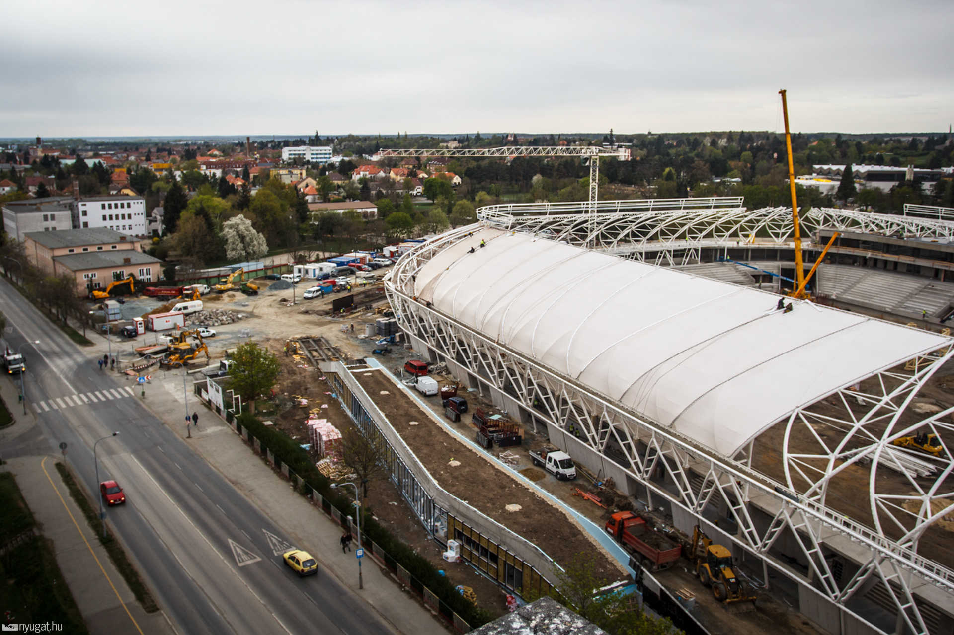 Haladás stadion 2017 április