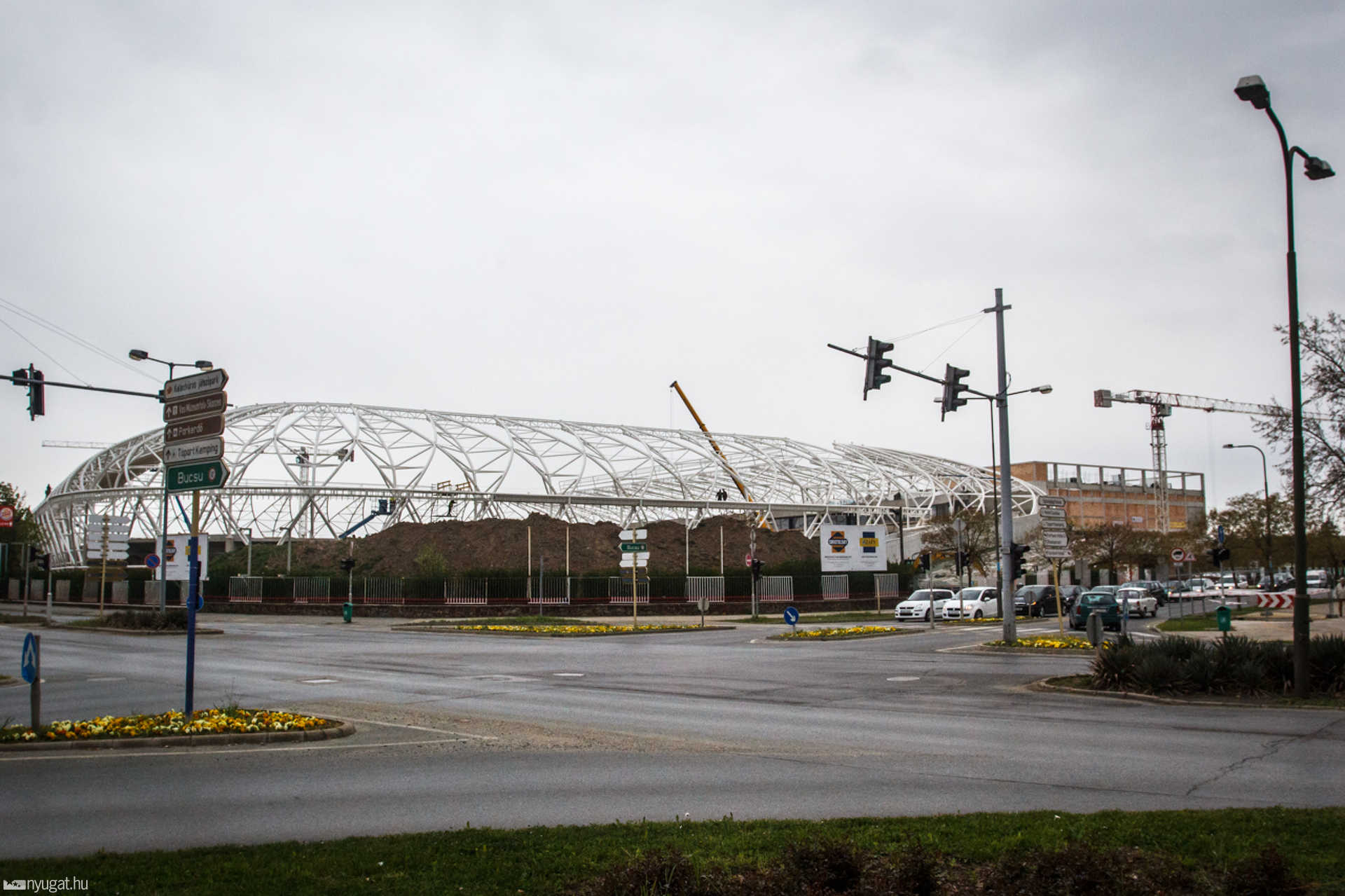 Haladás stadion 2017 április