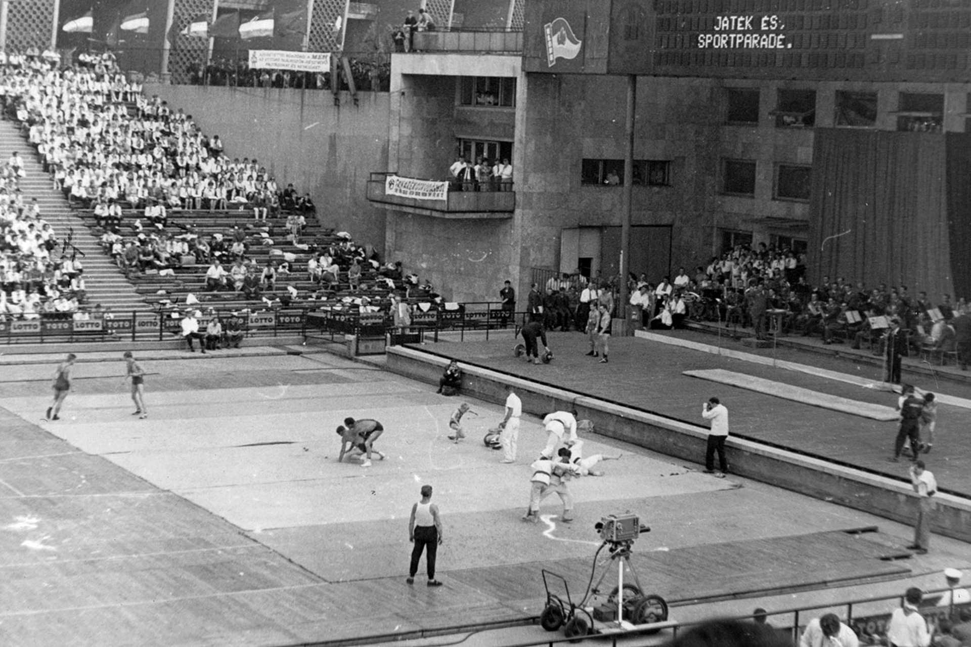 Kisstadion, játék és sportparádé, 1986.