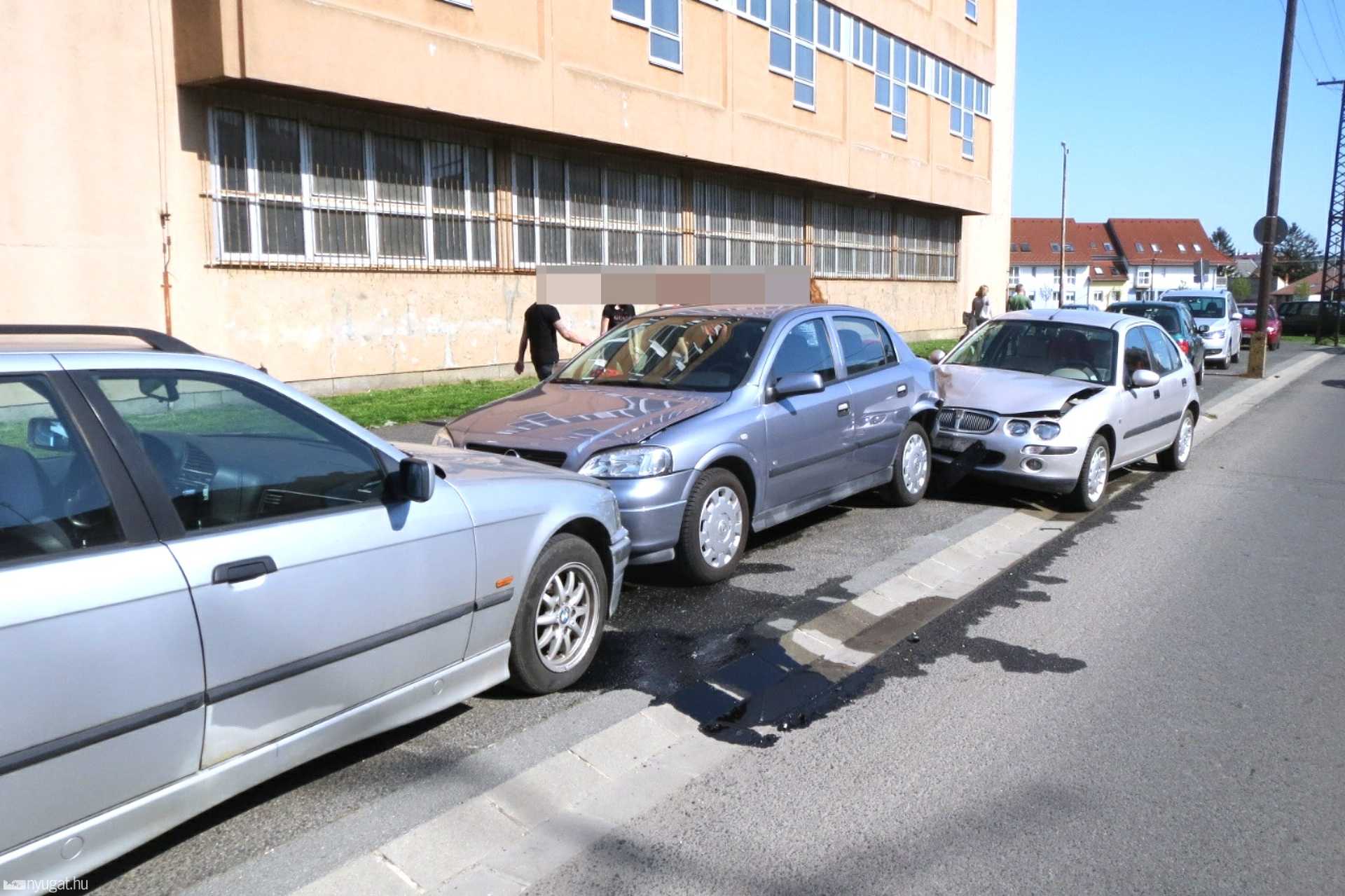 Darázs miatt történt baleset a Körmendi úton