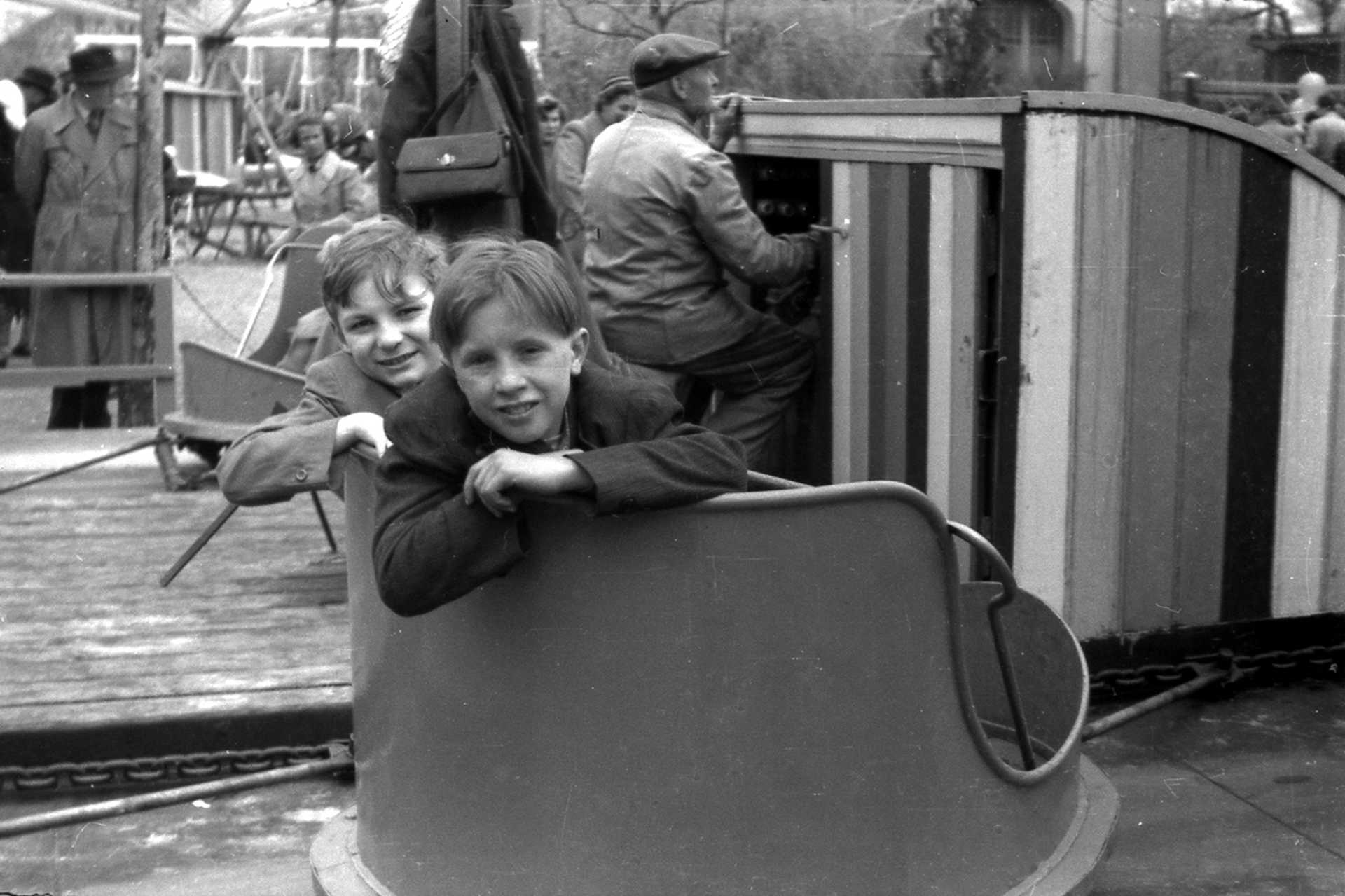 Kis vidámpark, a Kanyargó nevű játék, 1957.