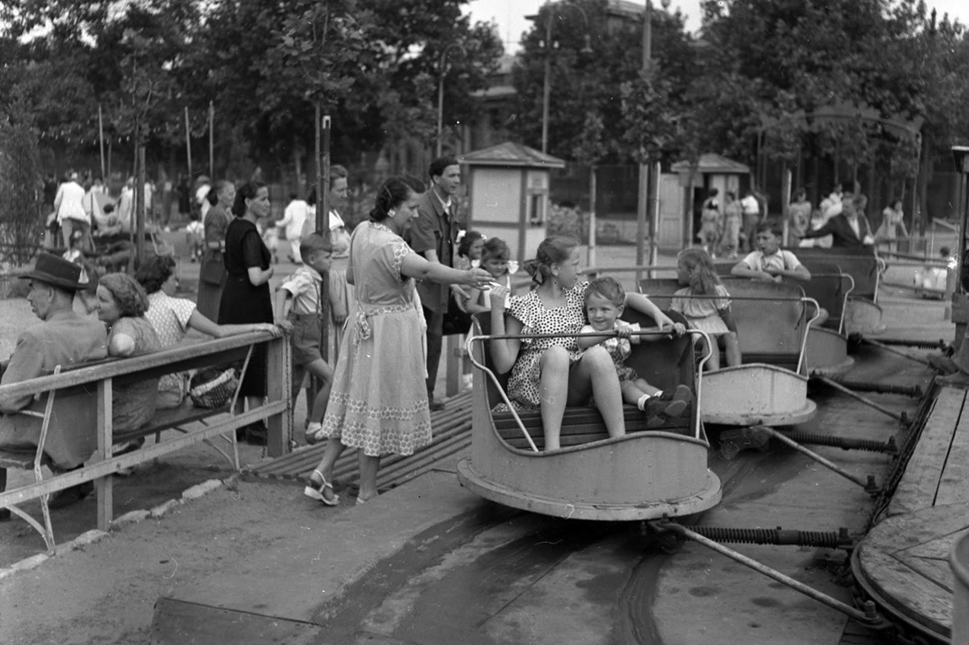 Kis vidámpark, a Kanyargó nevű játék, 1940.