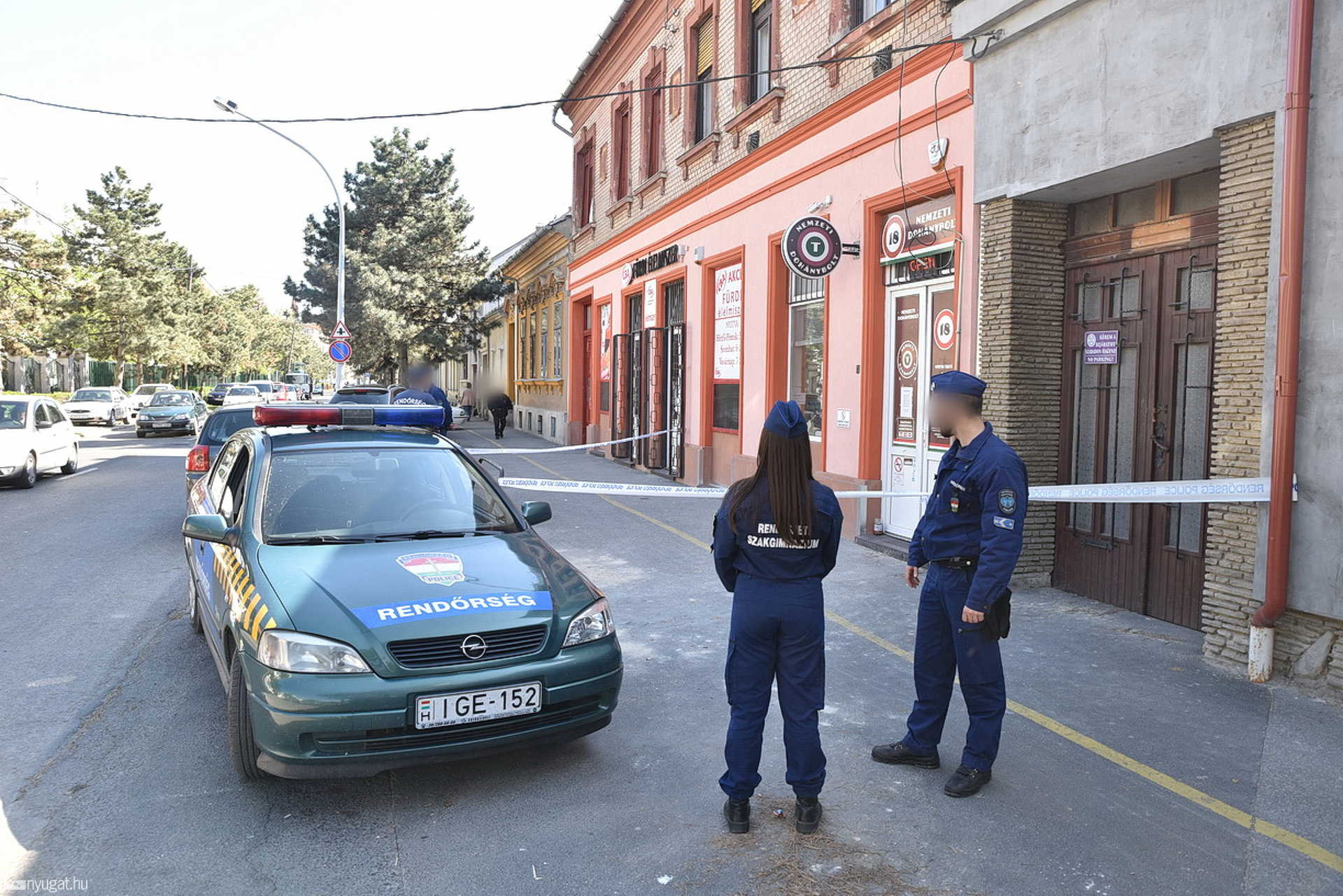 Fegyveres rablás Szombathelyen
