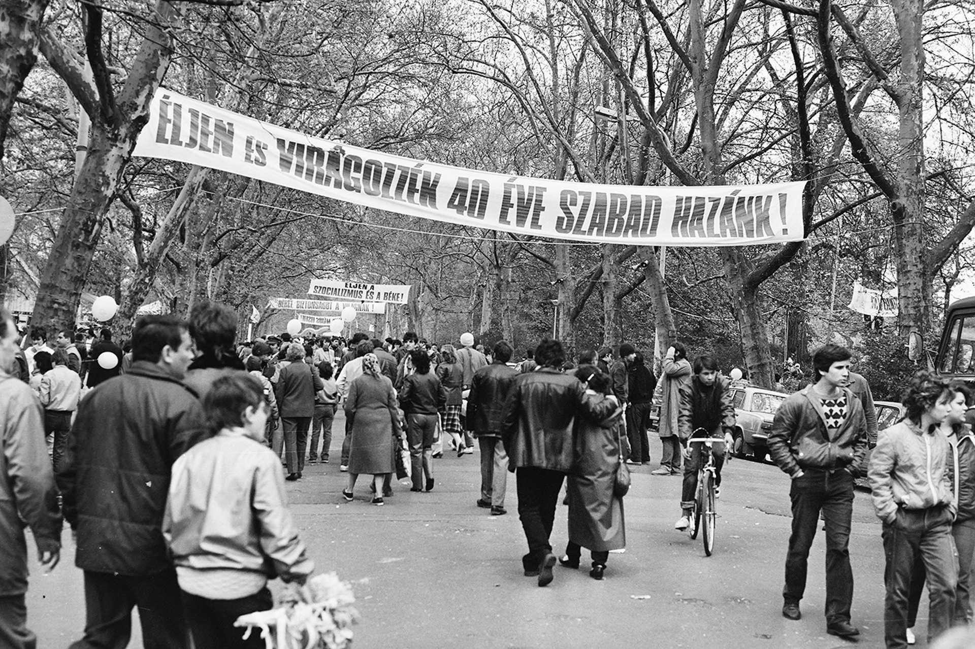 Városligeti körút, 1985.