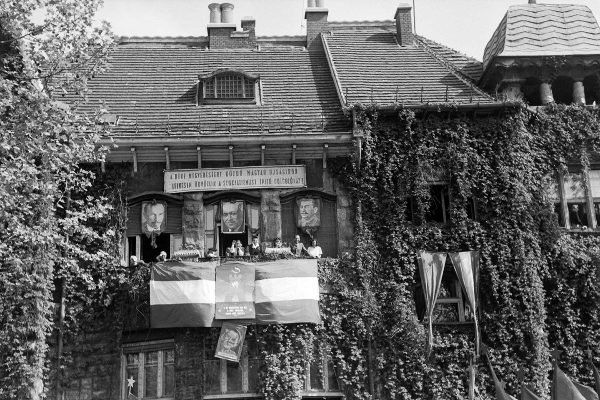 Andrássy út 101. MÚOSz székház, 1949.