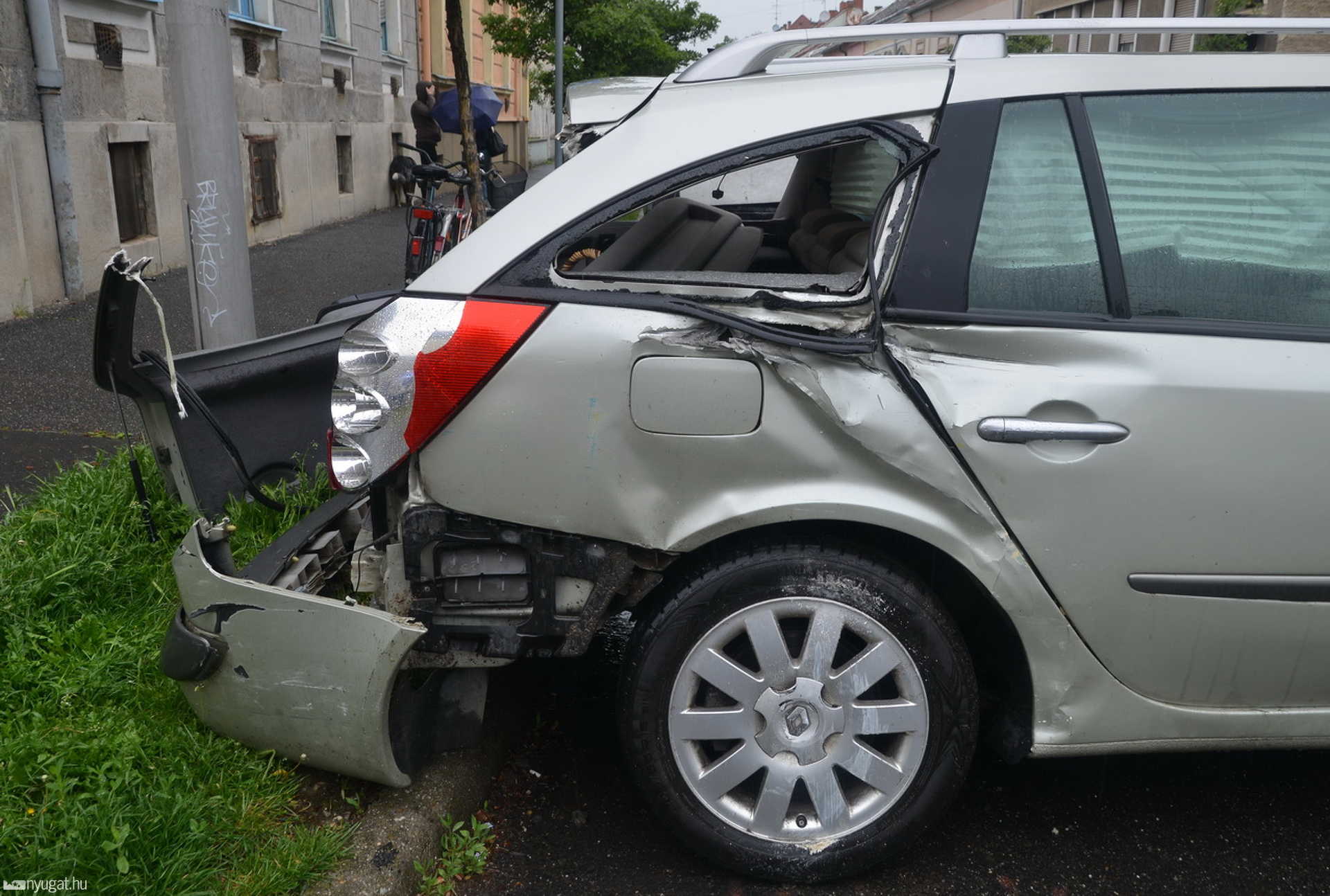 Baleset a Szelestey és Wesselényi sarkon