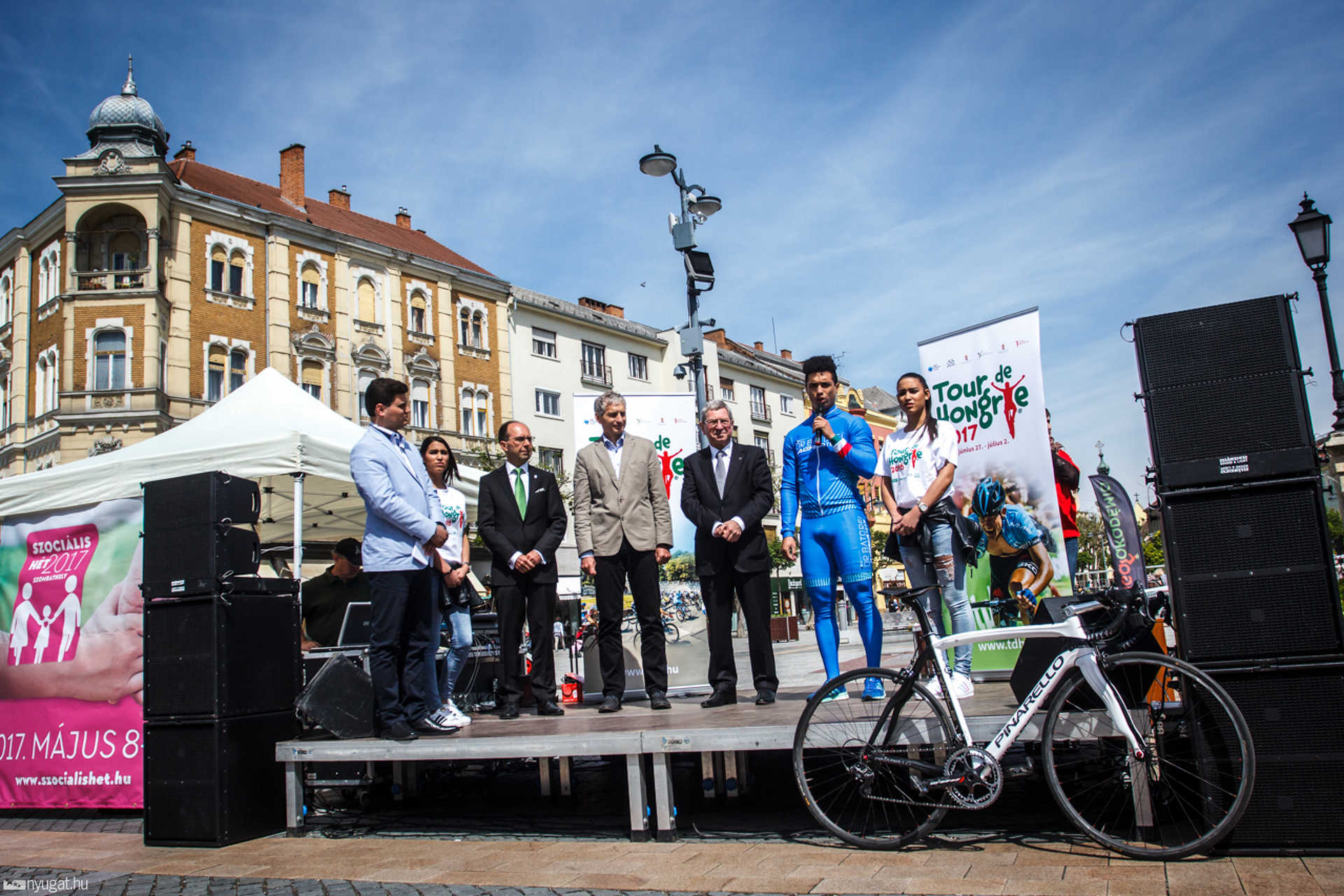 Tour de Hongrie sajtótájékoztató