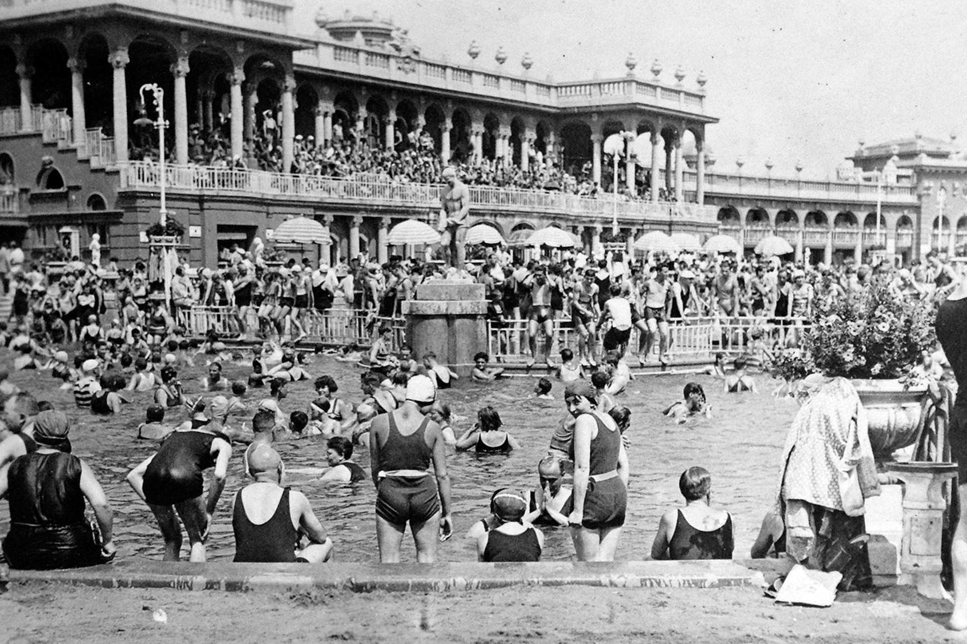 Széchenyi fürdő, 1930.