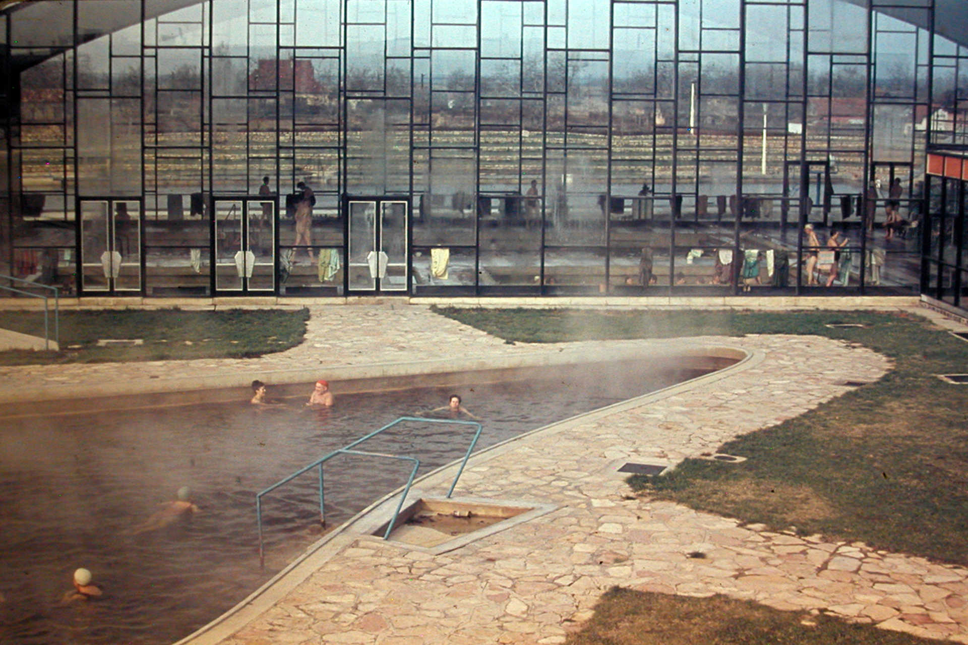 Hajdúszoboszló, SZOT Béke Gyógyüdülő, 1974.