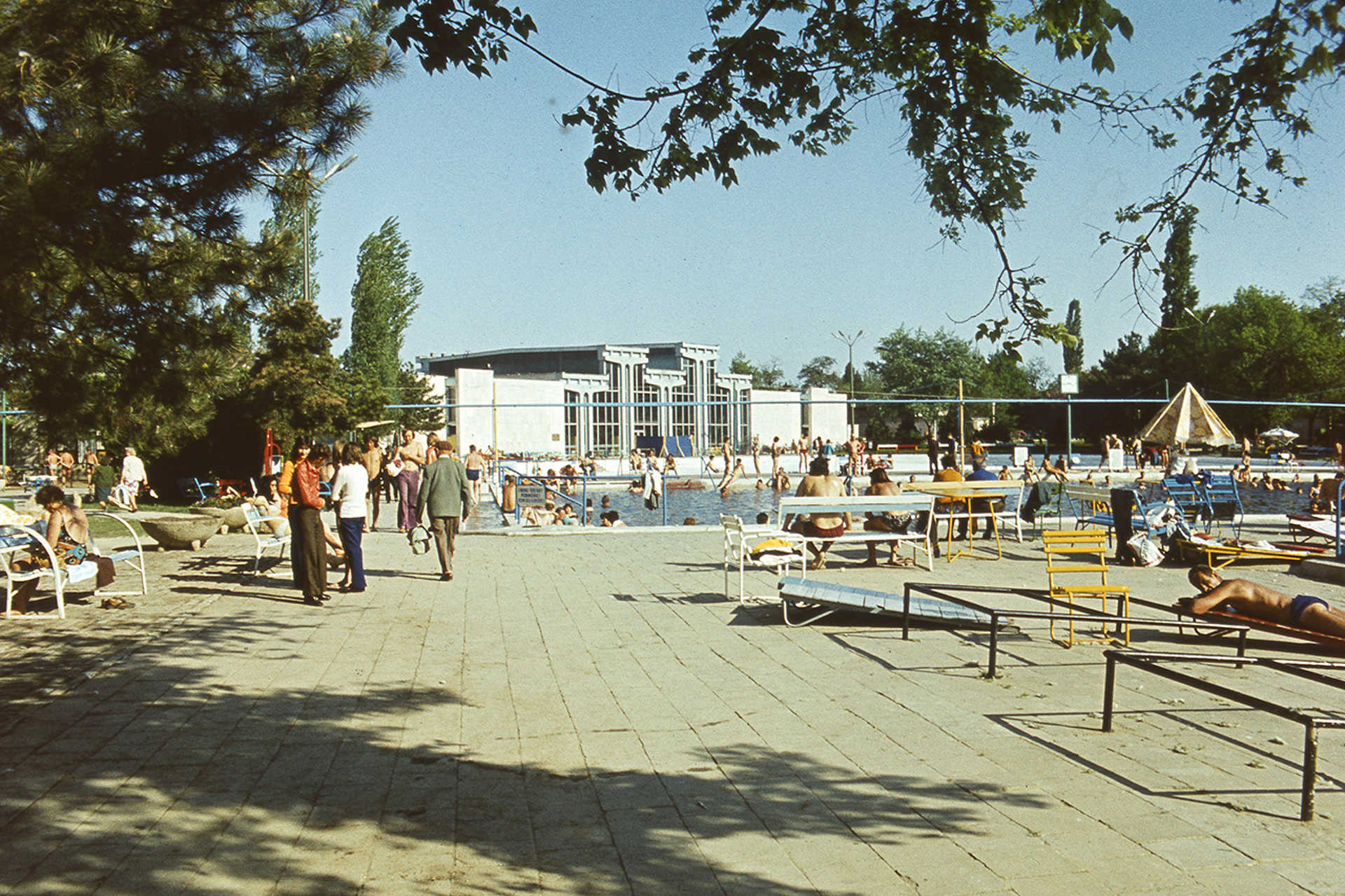 Hajdúszoboszló, gyógyfürdő és strand, 1976.