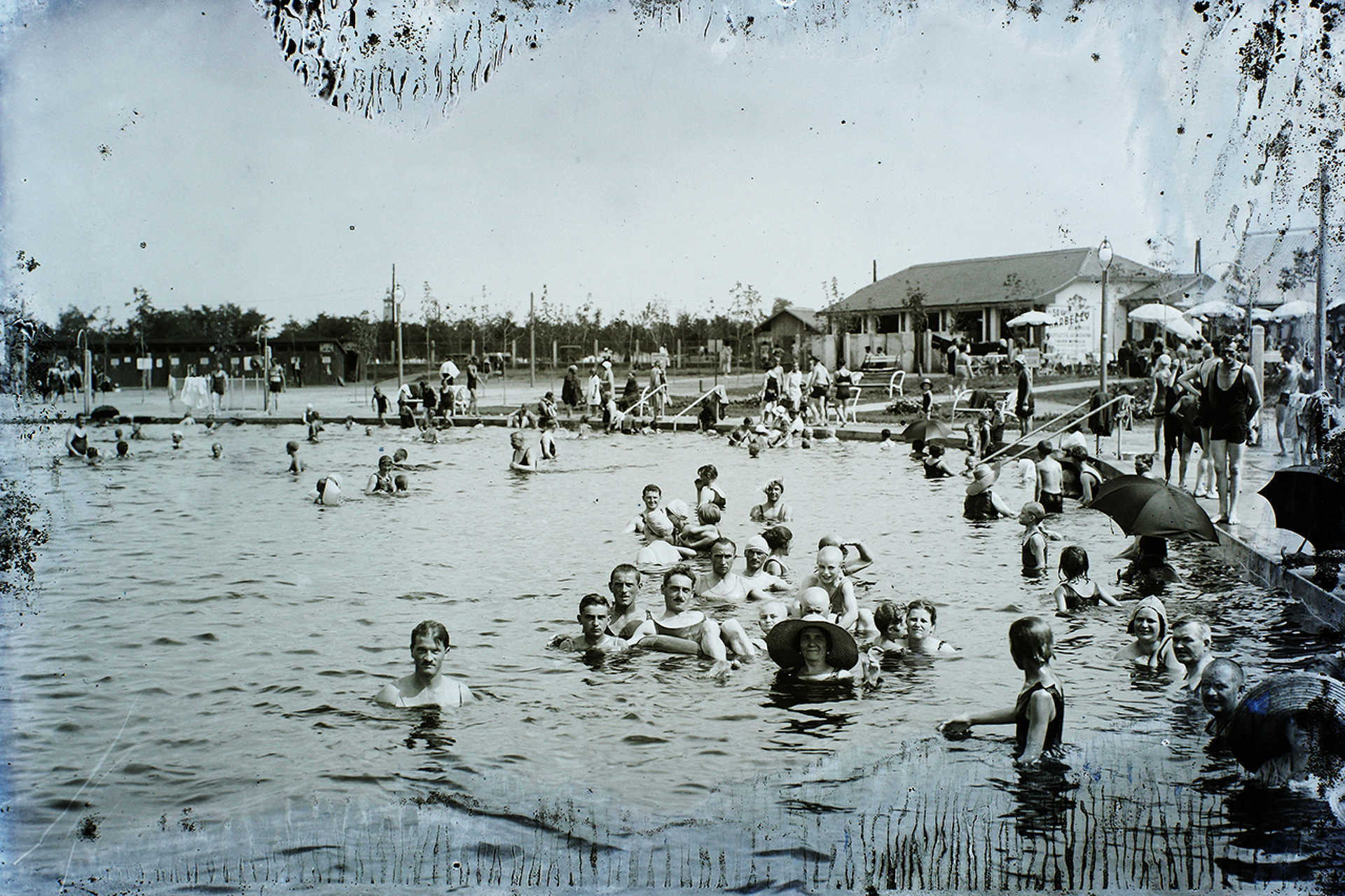 Hajdúszoboszló, gyógyfürdő, 1930.
