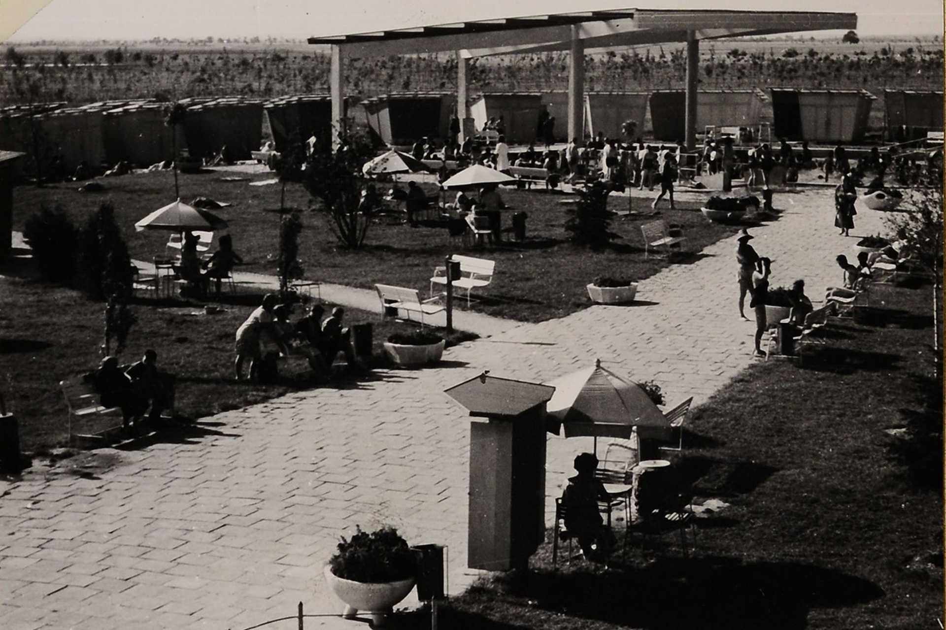 Bük, Gyógyfürdő, 1965.