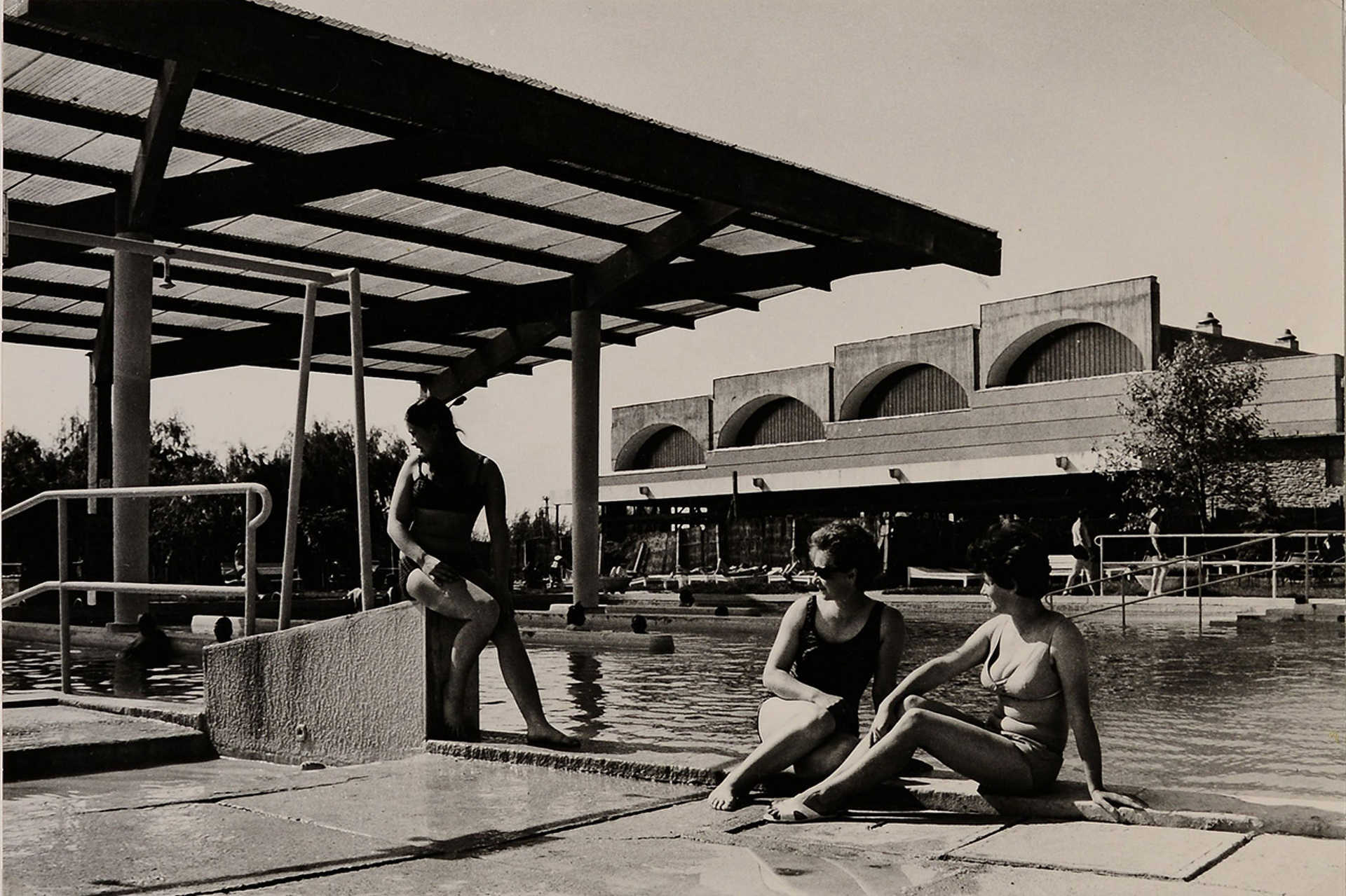 Bük, Termálfürdő, 1972.