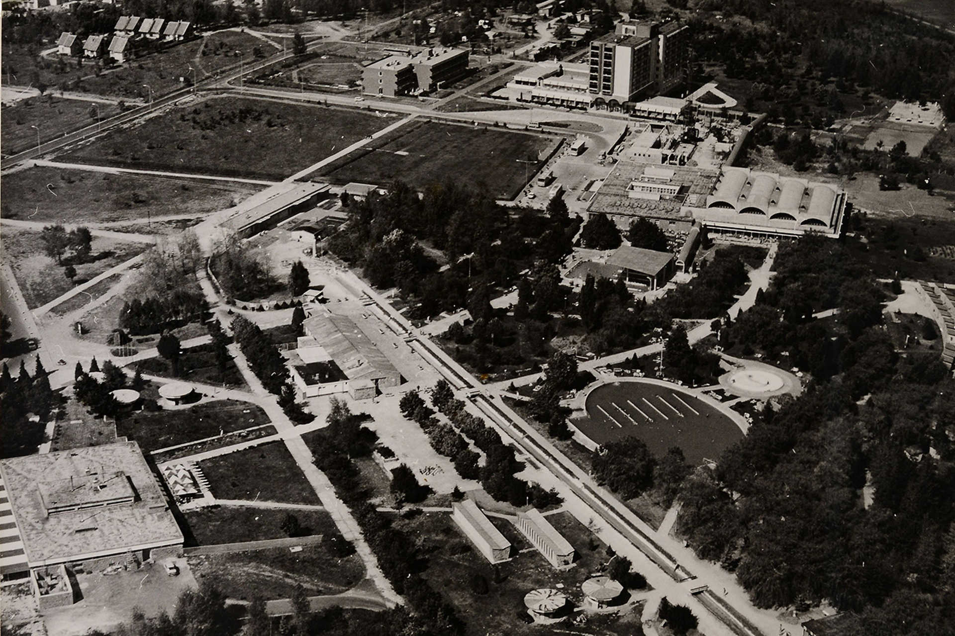 Bük, Látkép a fürdőről és környékéről, 1979.