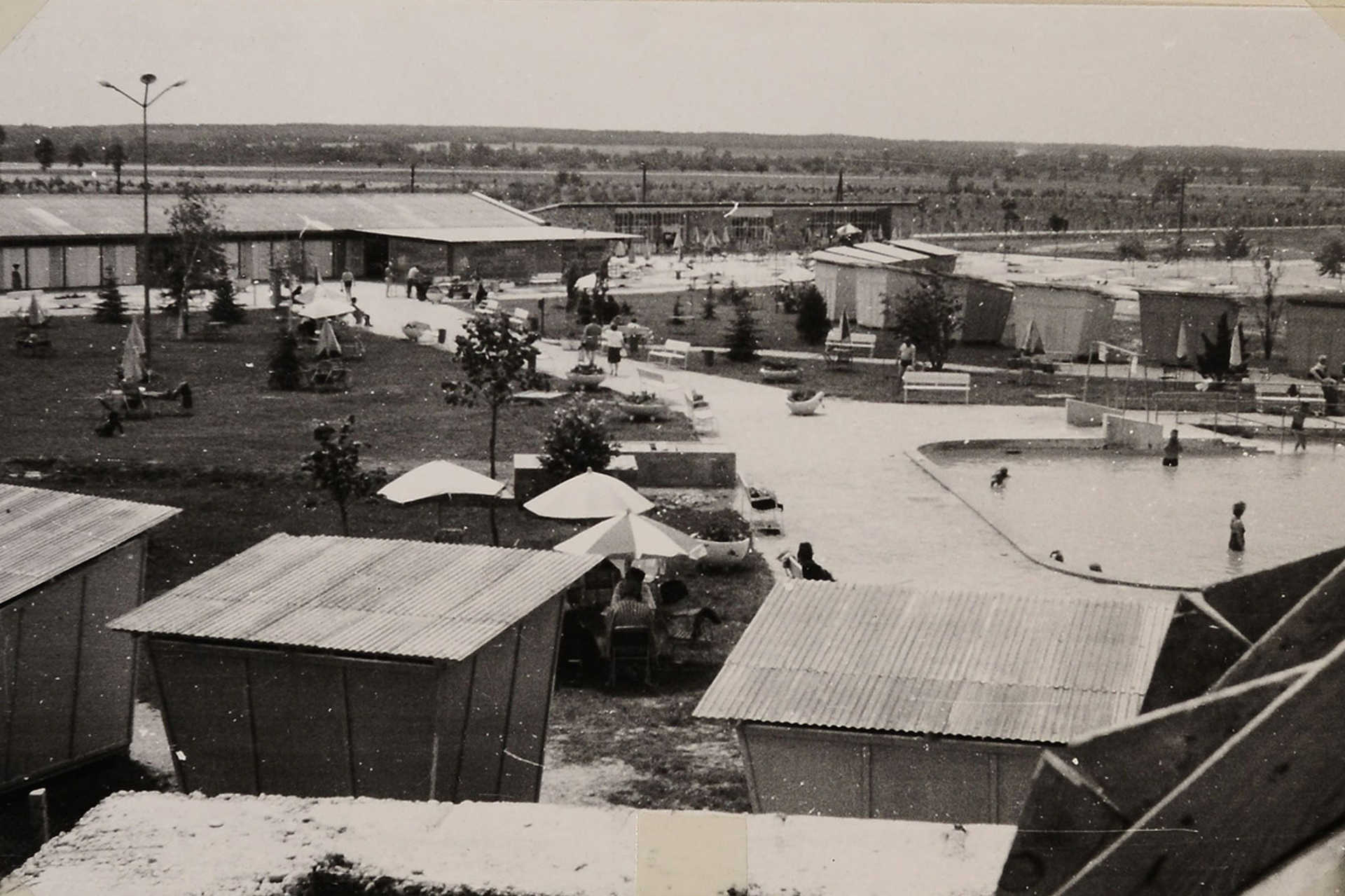 Bük, Termálfürdő, 1967.