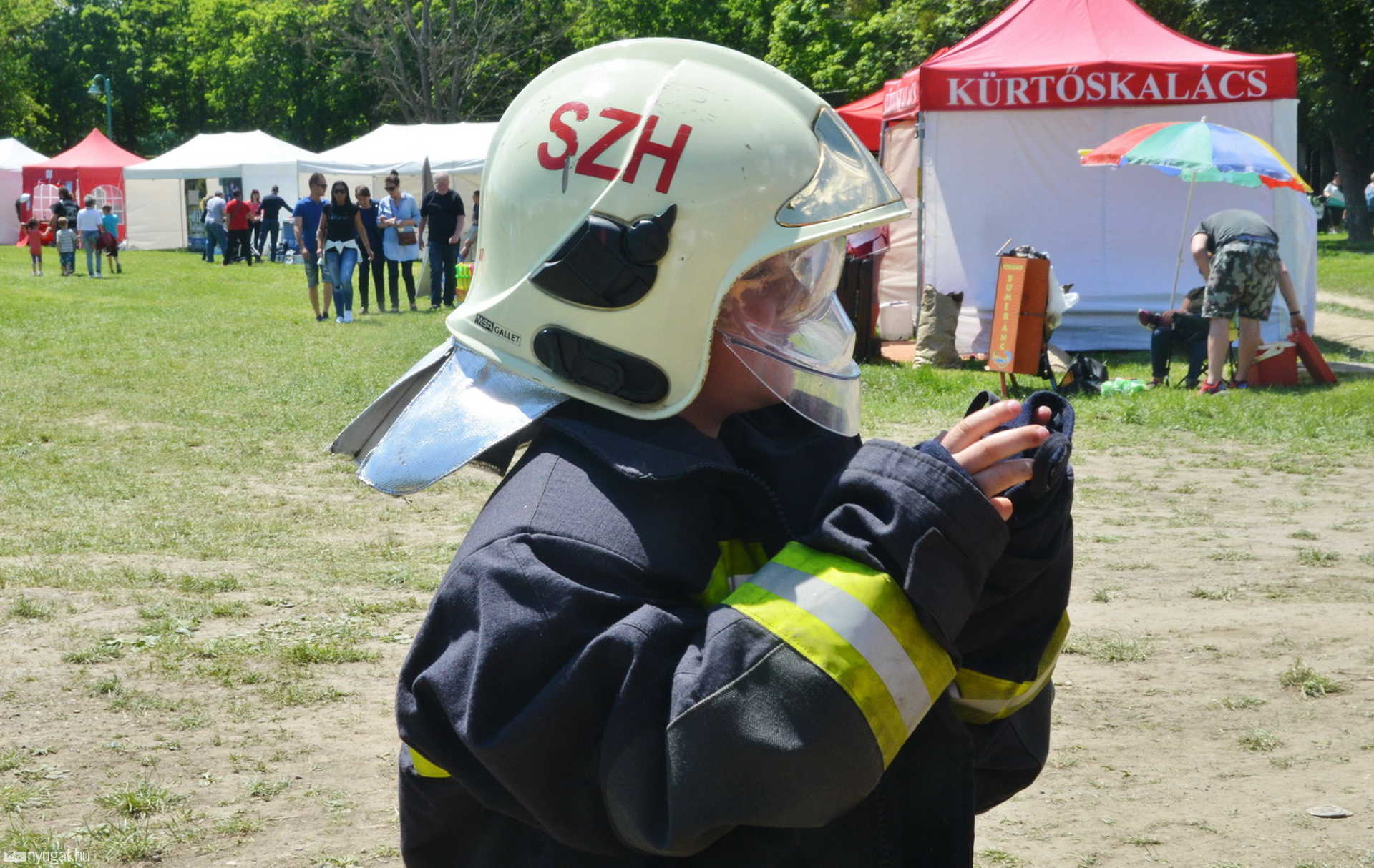 Kéklámpások a Szombathelyi Gyerekfesztiválon