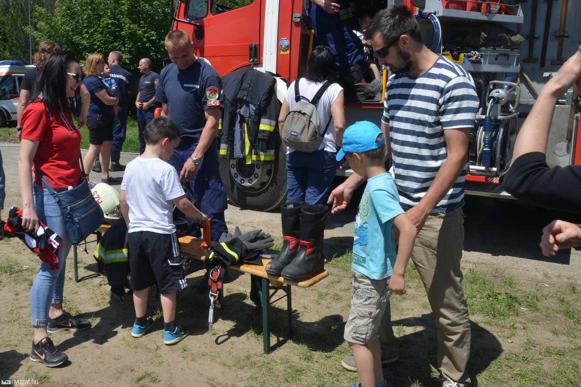 Kéklámpások a Szombathelyi Gyerekfesztiválon