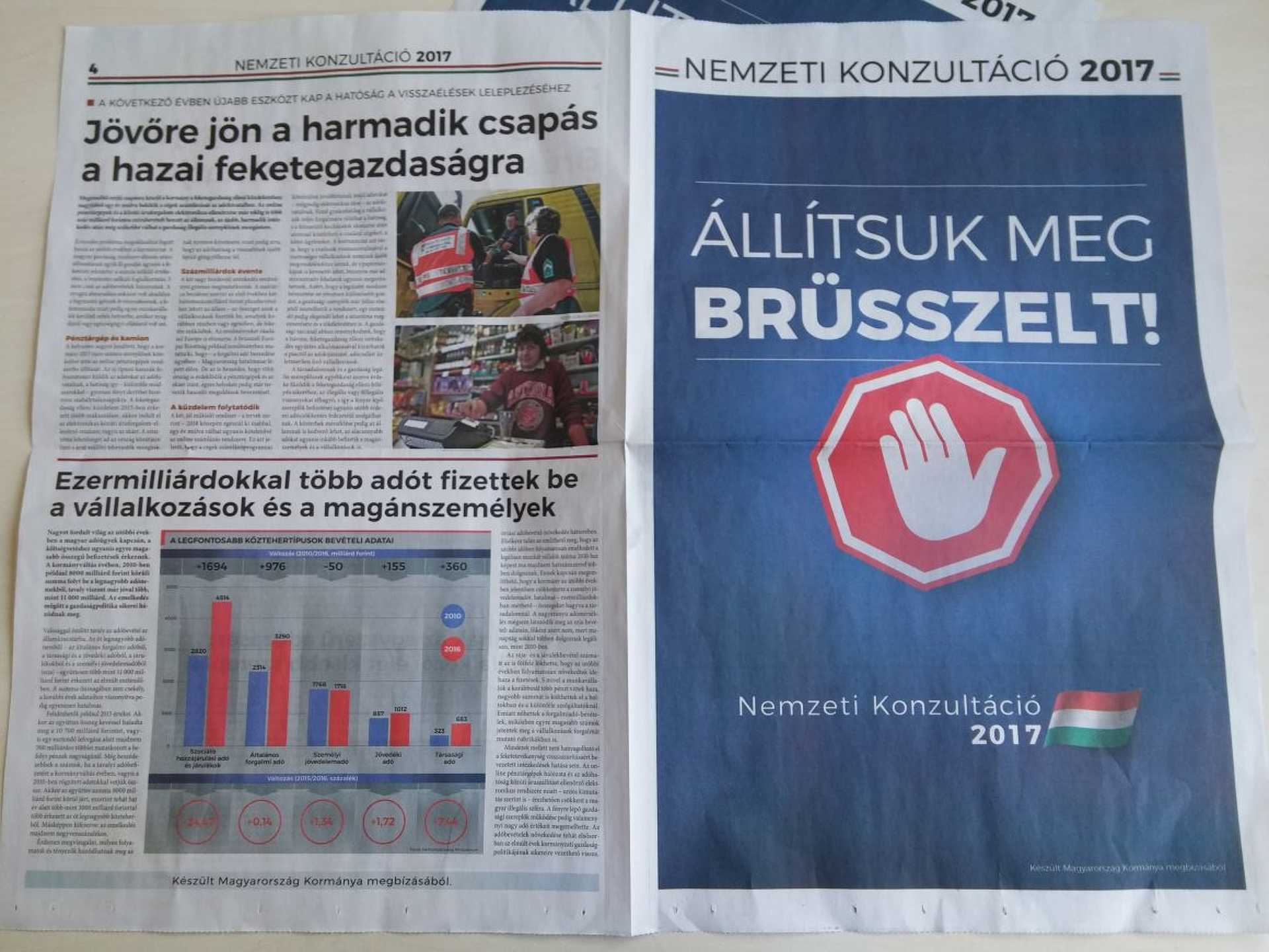 Agymosás a megyei lapokban