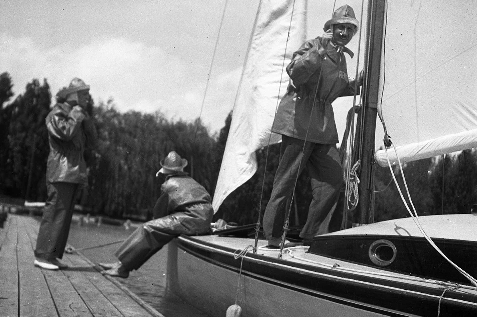 Vitorláskikötő, 1941.