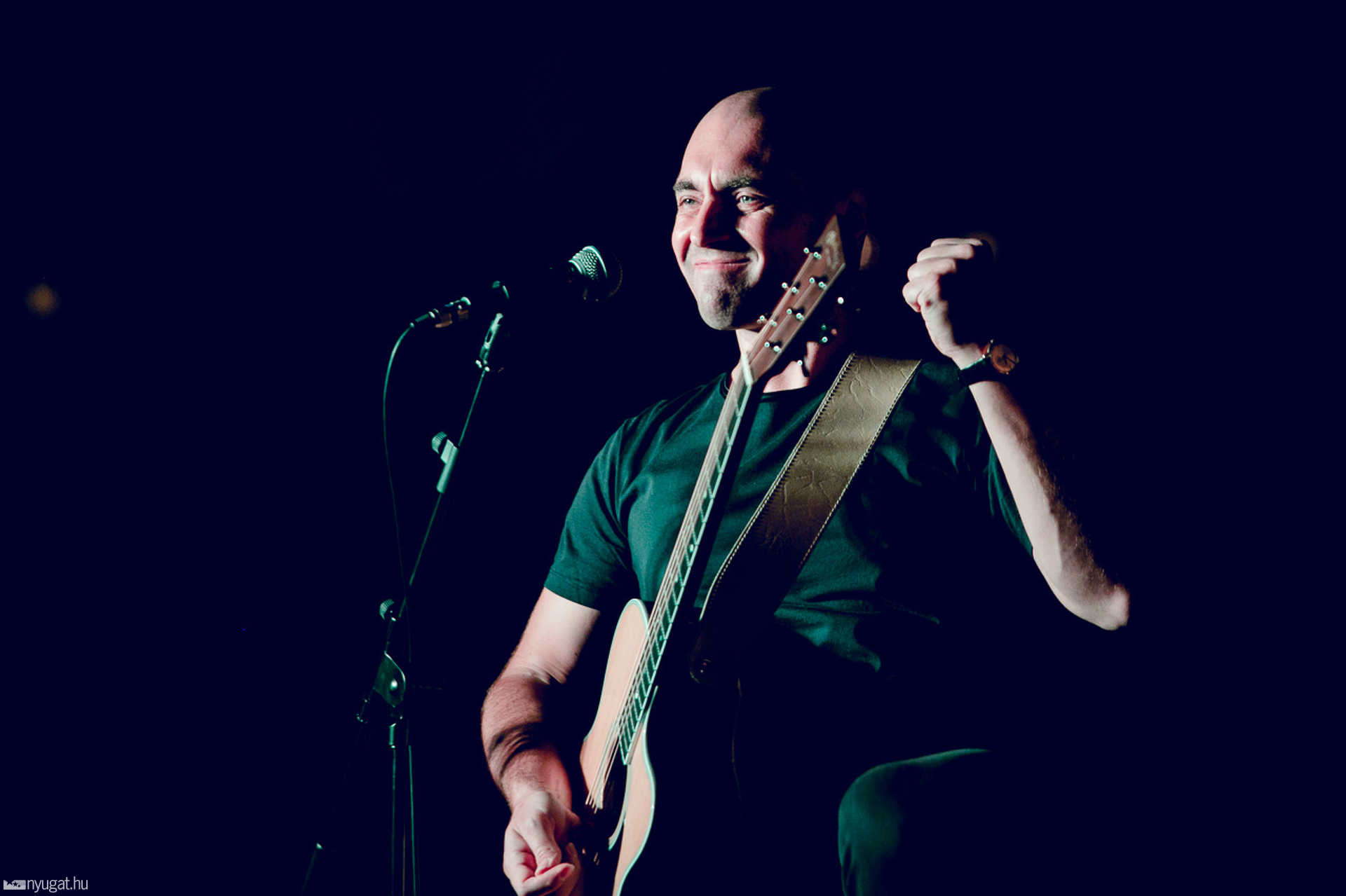Tom Lumen és Béres Orsi quartett a zsinagógaudvaron