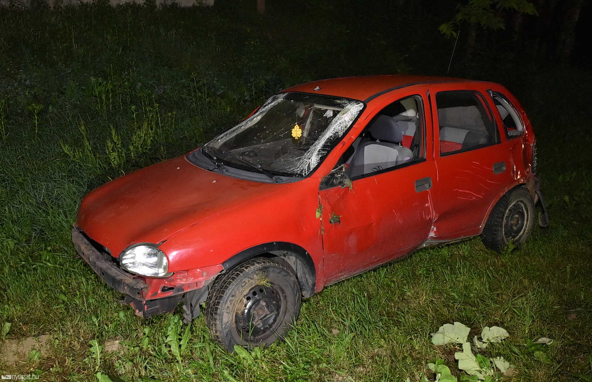 Két éjszakia baleset is történt Vas megyében