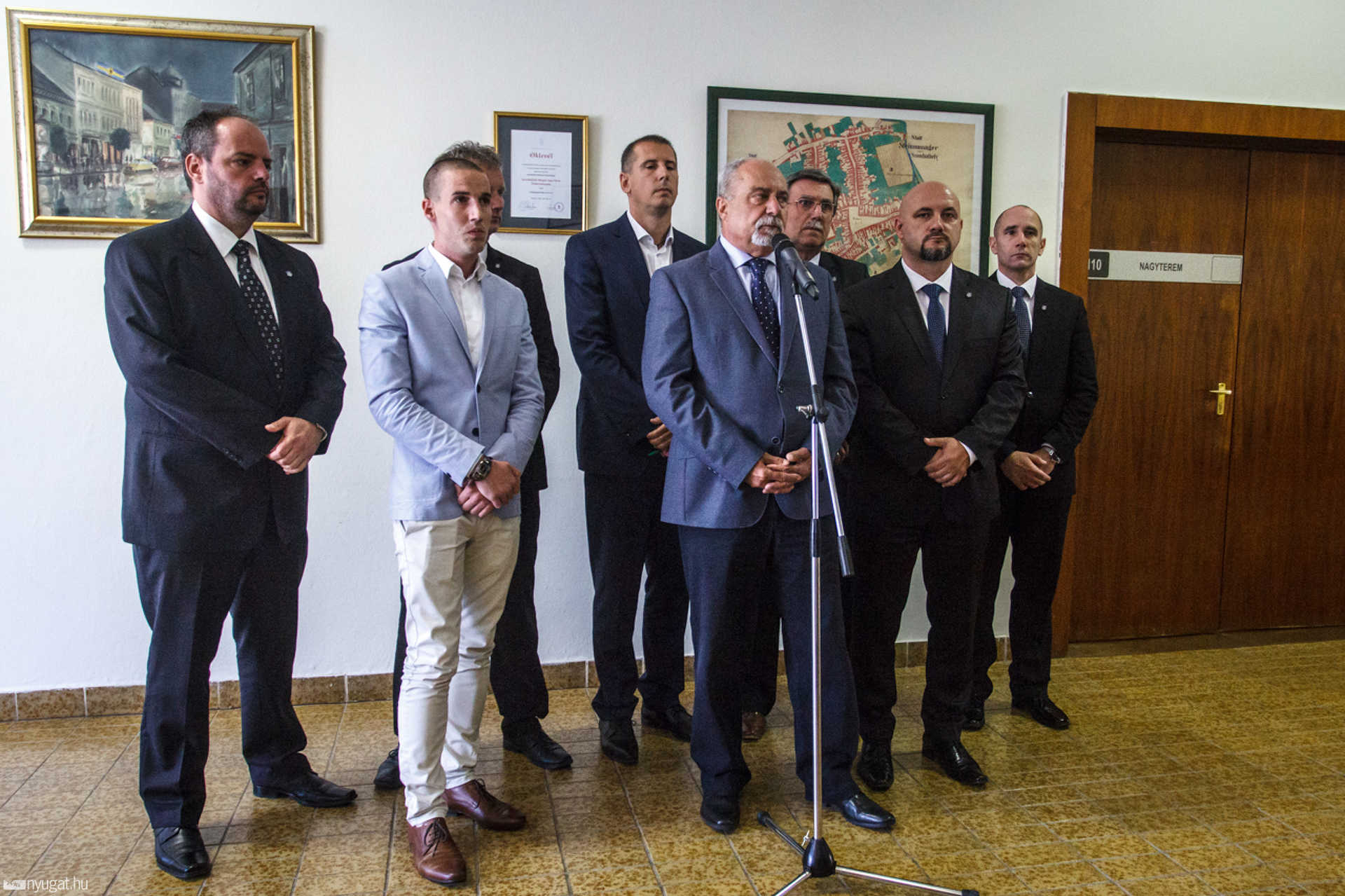 MSZP sajtótájékoztató a Városházán