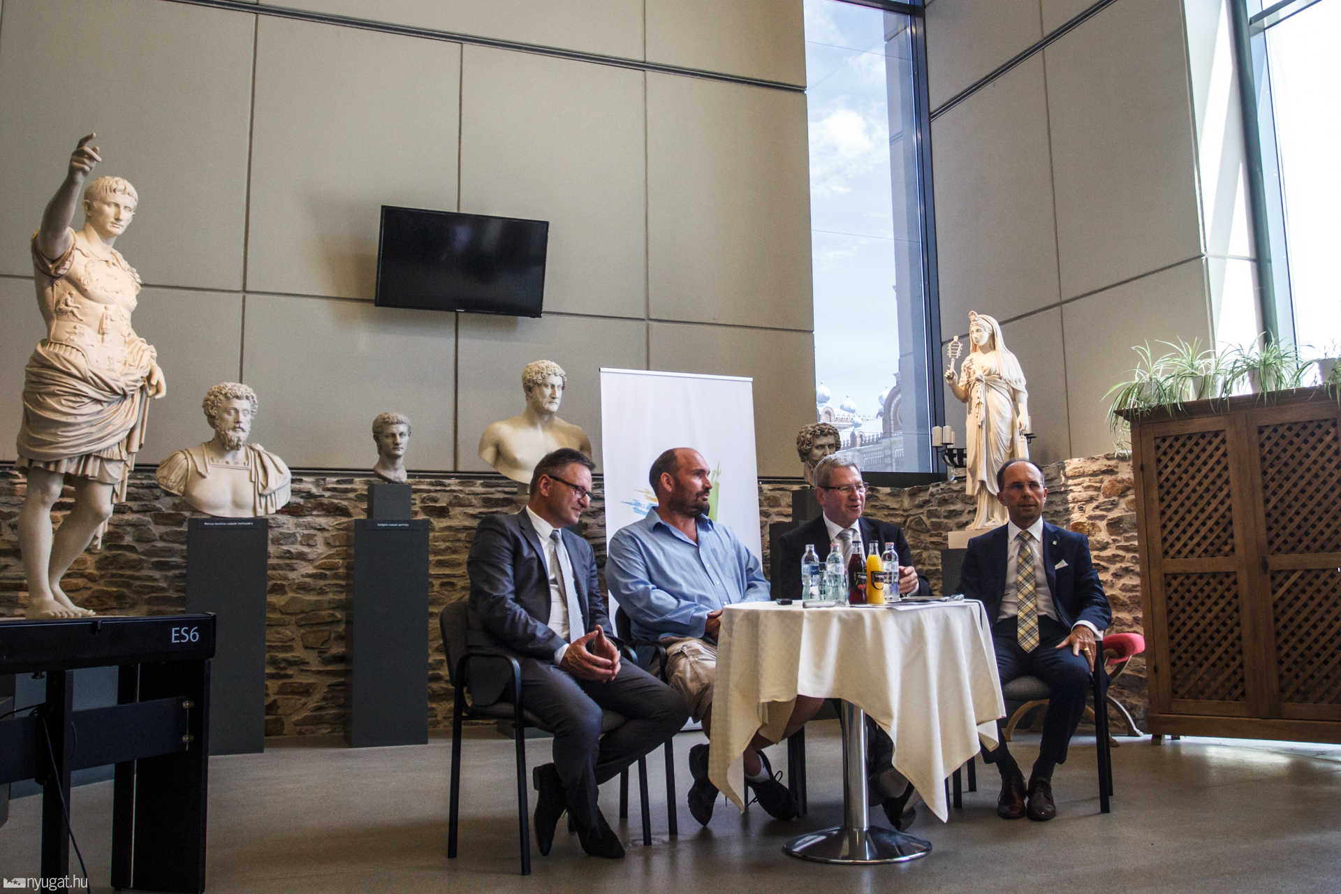 Beharangozó sajtótájékoztató az Iseumi Játékok kapcsán