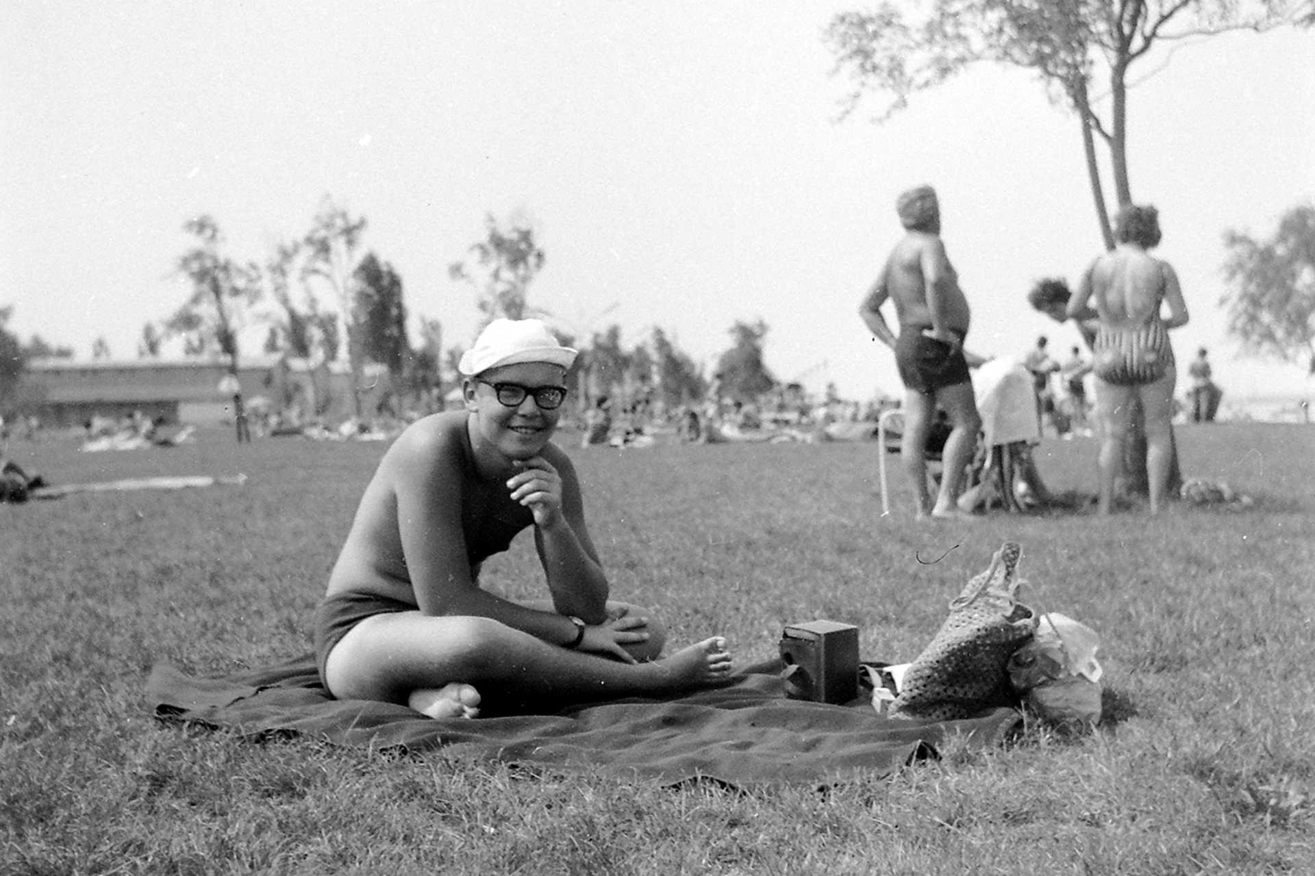 Agárdi strand, 1966.