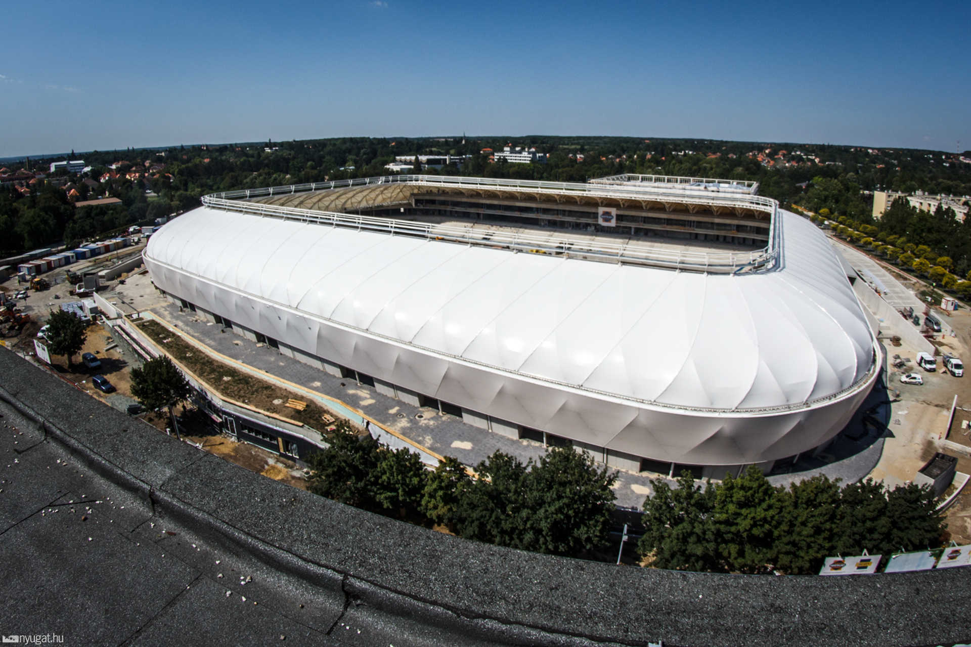 Haladás stadion 2017 július