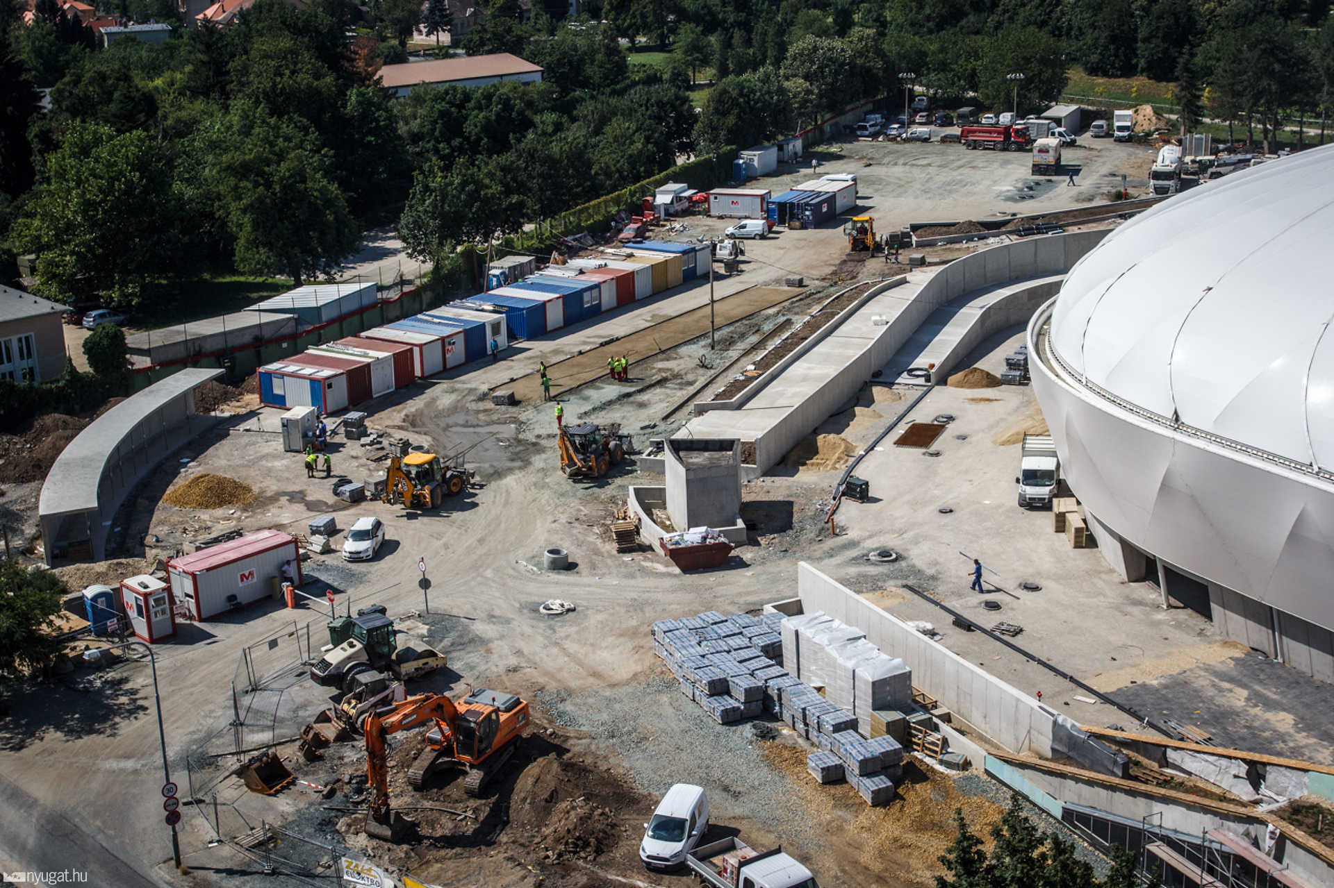Haladás stadion 2017 július
