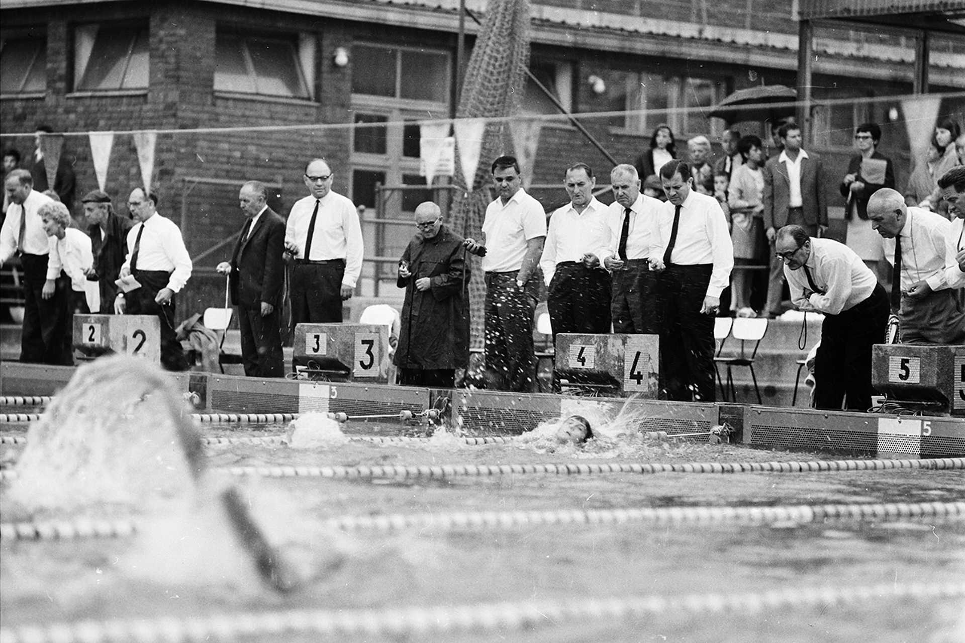 Hajós Alfréd Nemzeti Sportuszoda, 1969.