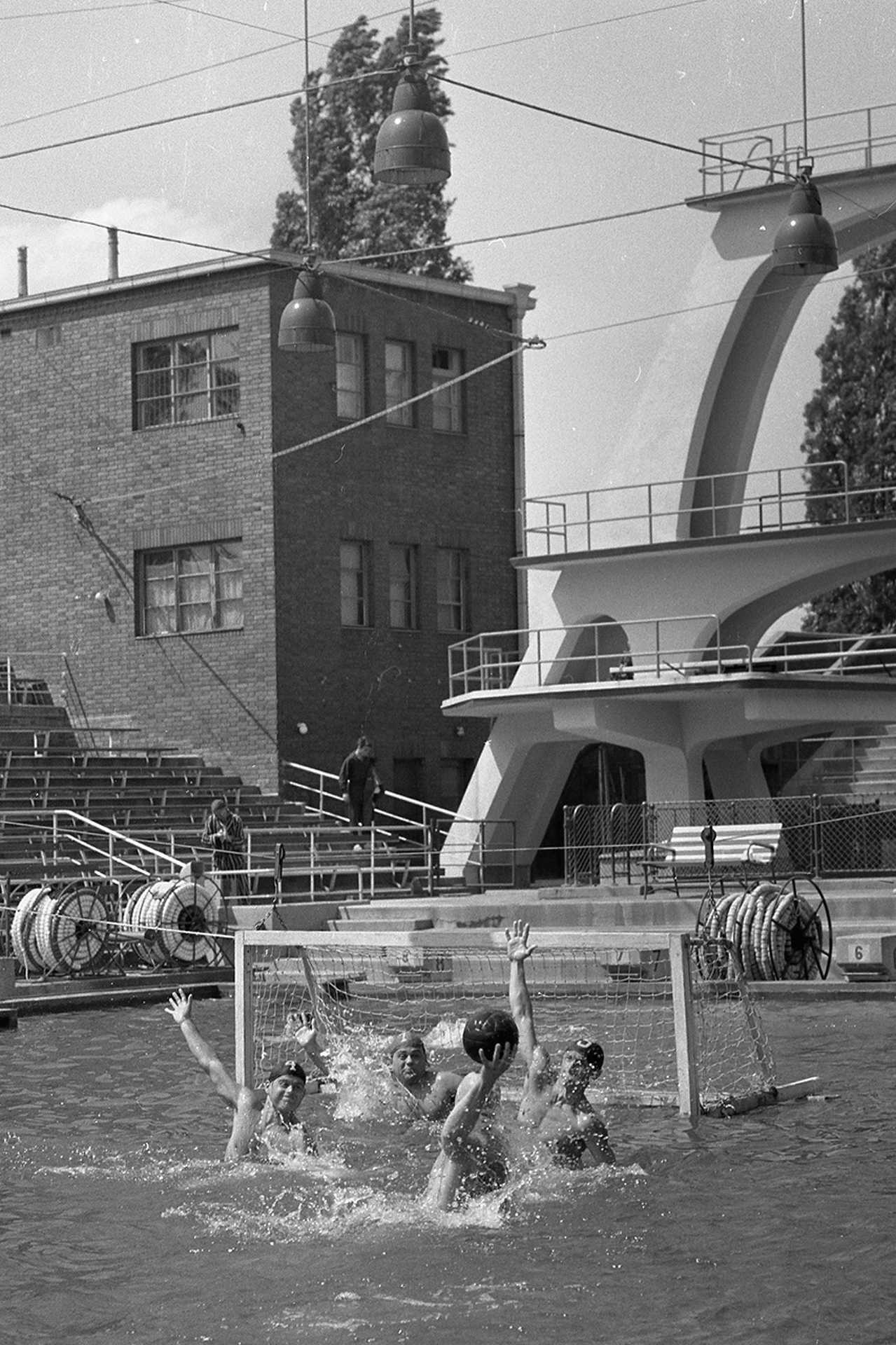 Hajós Alfréd Nemzeti Sportuszoda, 1965.