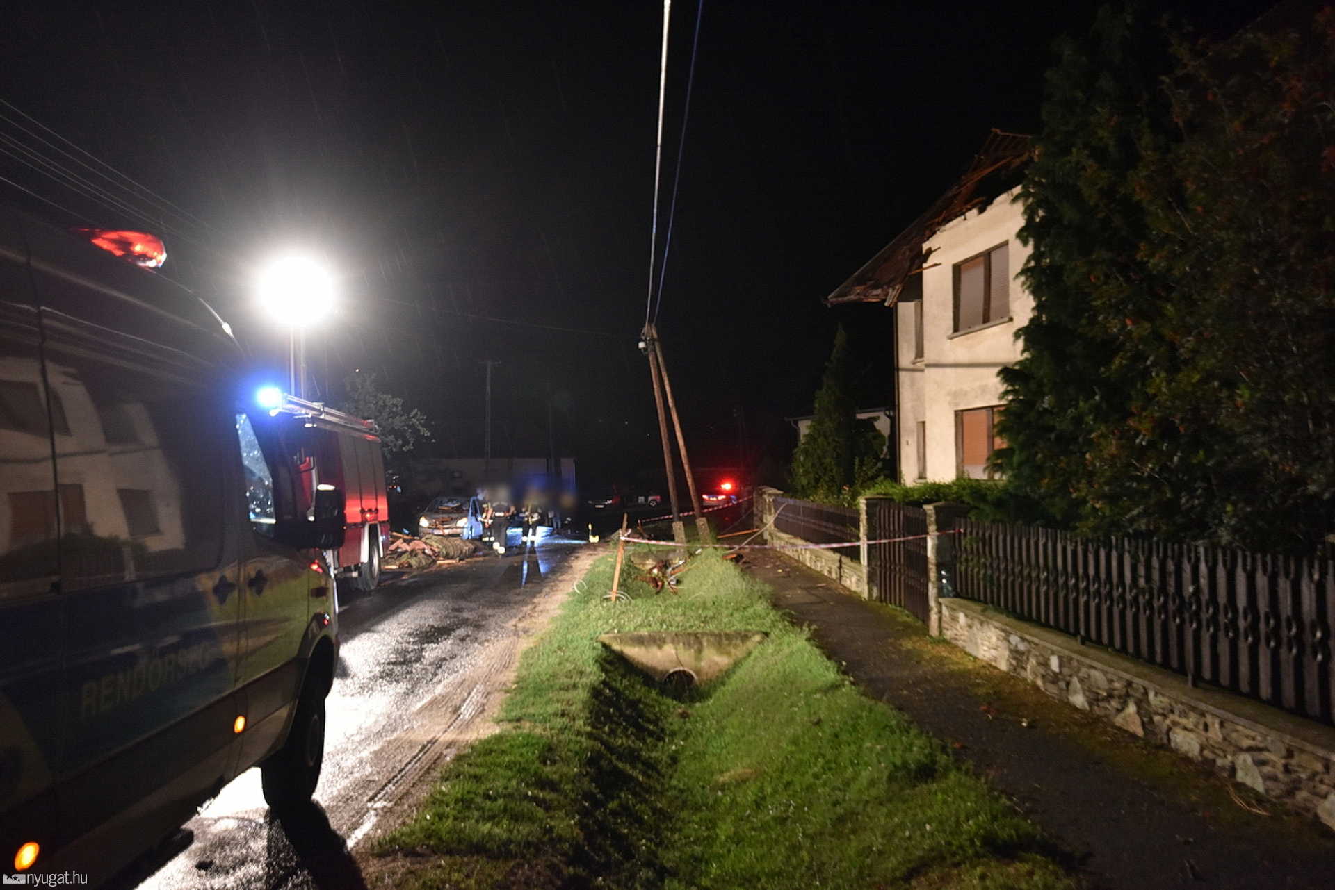Megyeszerte pusztított a vihar