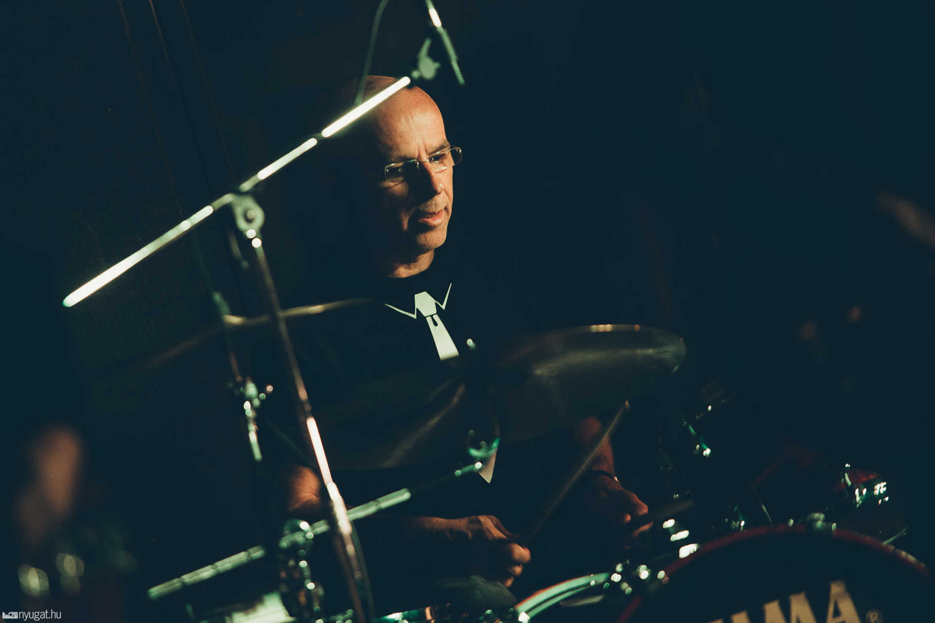 The LiverPaul-koncert a zsinagógaudvarban
